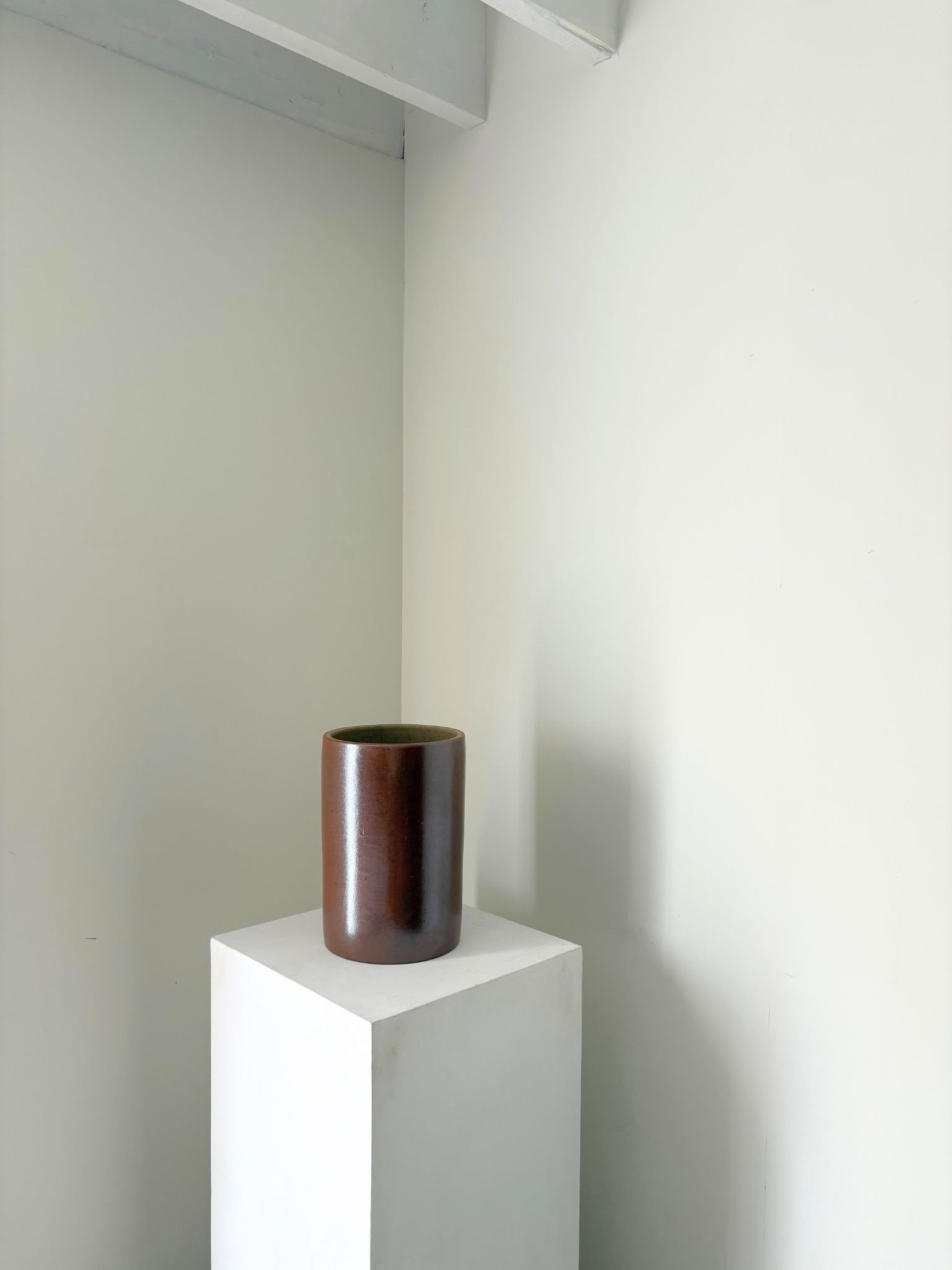 An extra large French earthenware vessel in a purist design - Bureau Bruton Antiques and Vintage