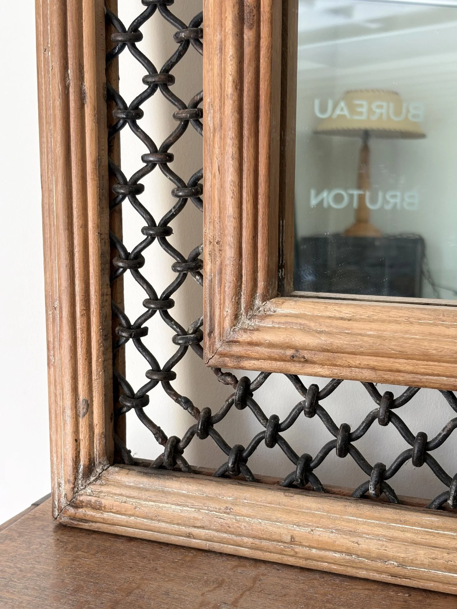 Iron Lattice Mirror - Bureau Bruton Store