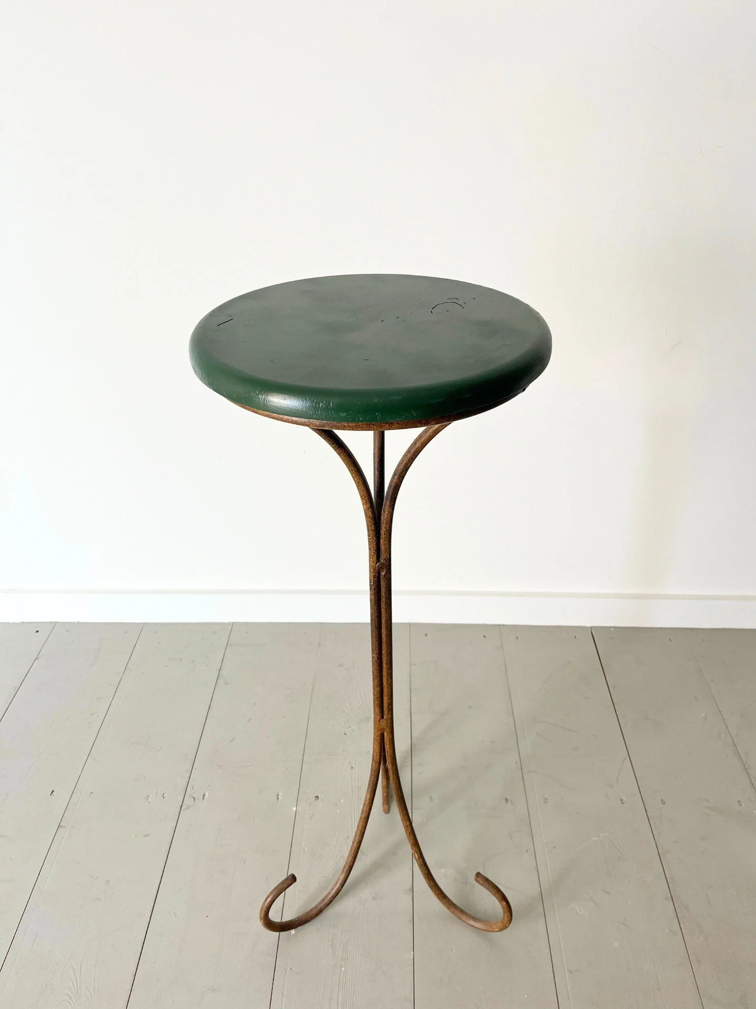 Wrought Metal Pedestal Table Plant Stand - Bureau Bruton