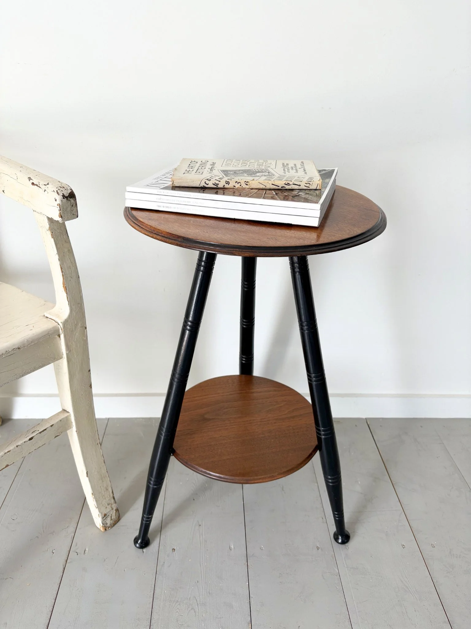 Ebonised Occasional Table - Bureau Bruton Antiques and Vintage