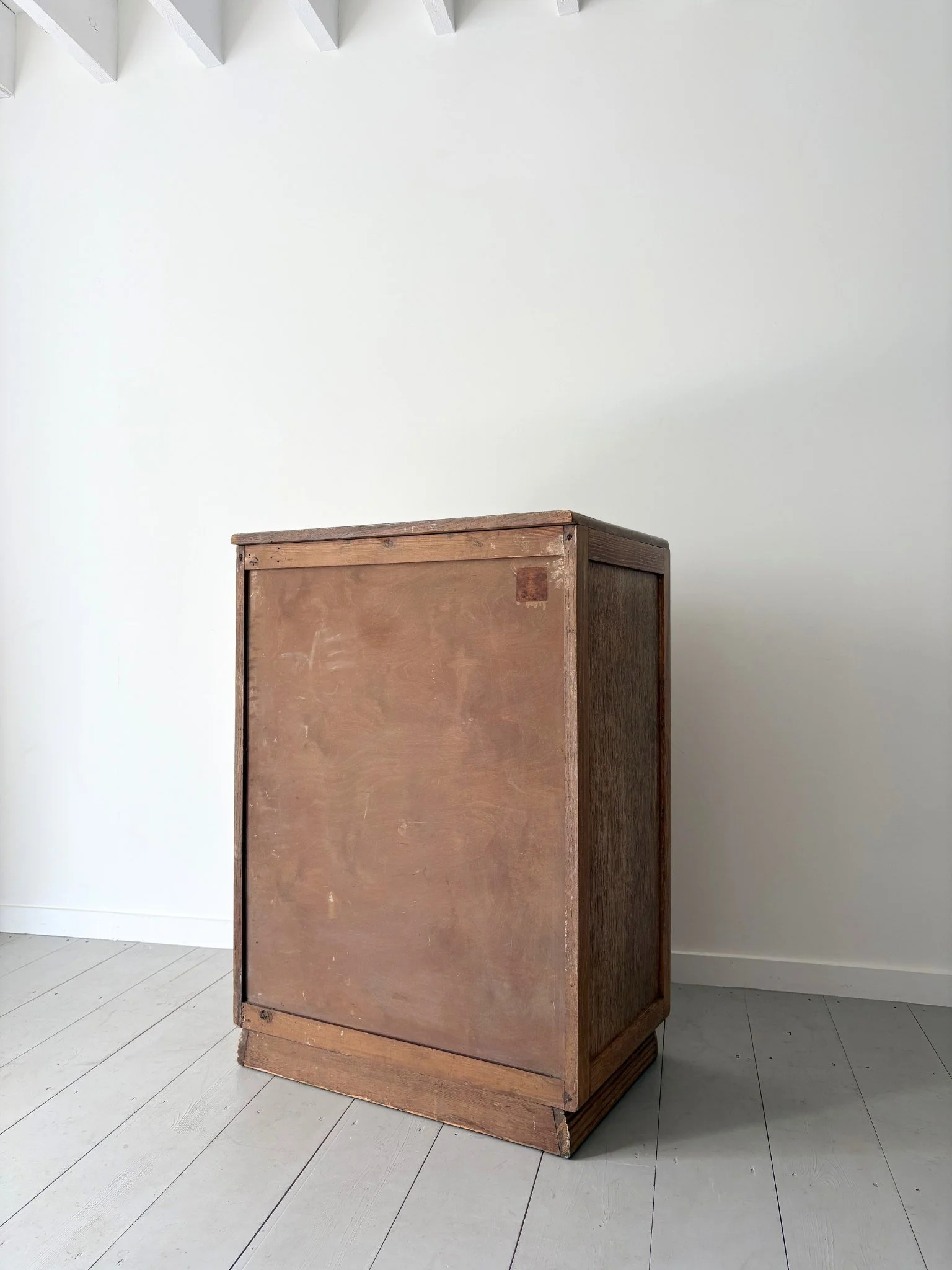 Limed Tall Boy Back Panel - Bureau Bruton