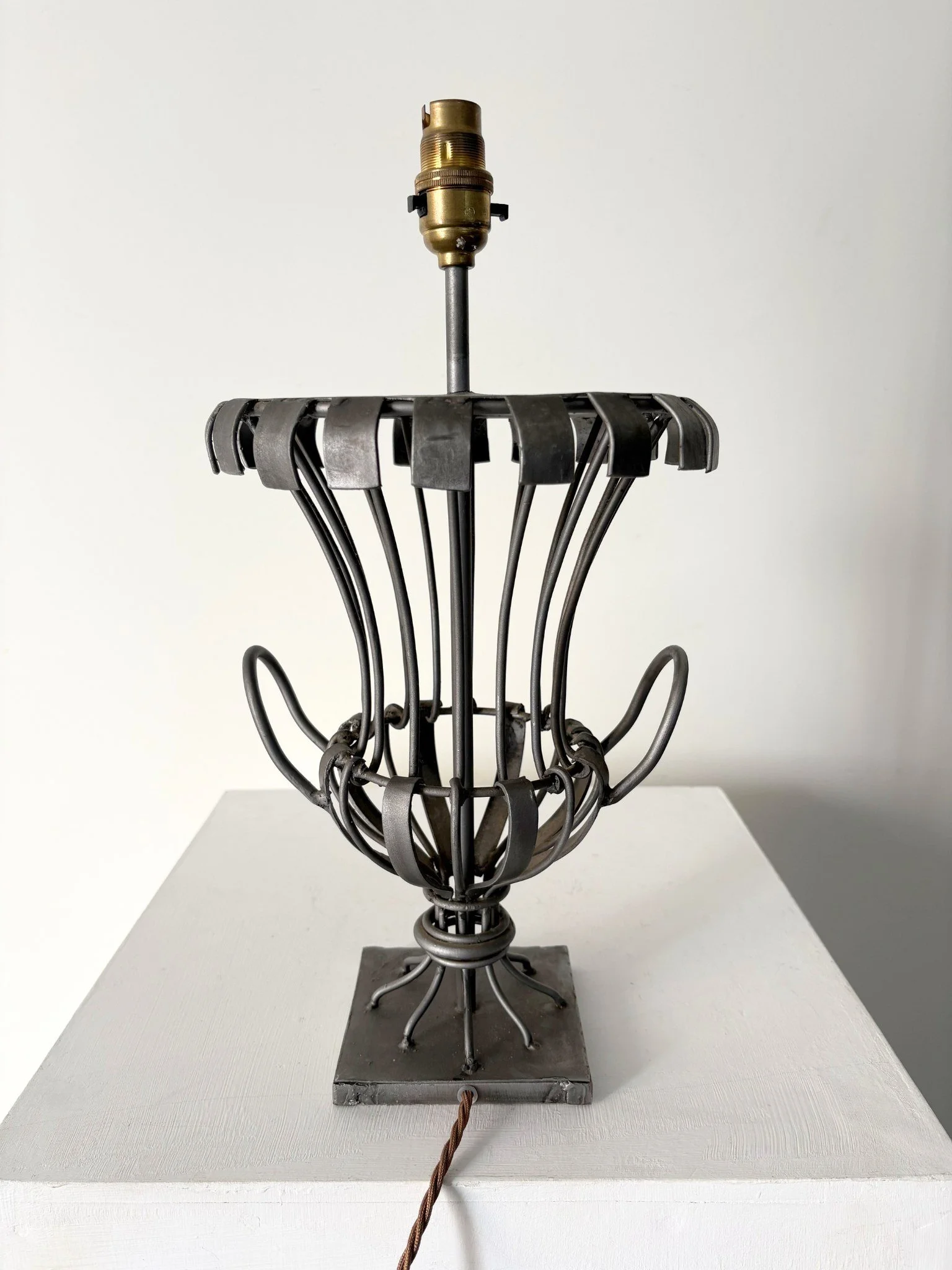 Caged Urn Lamp