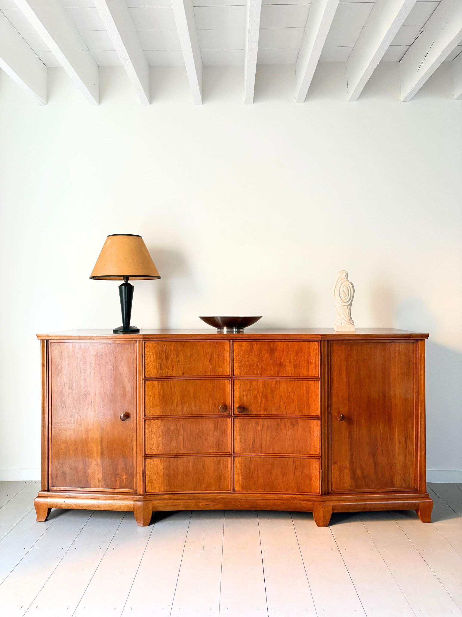 Italian Walnut Credenza