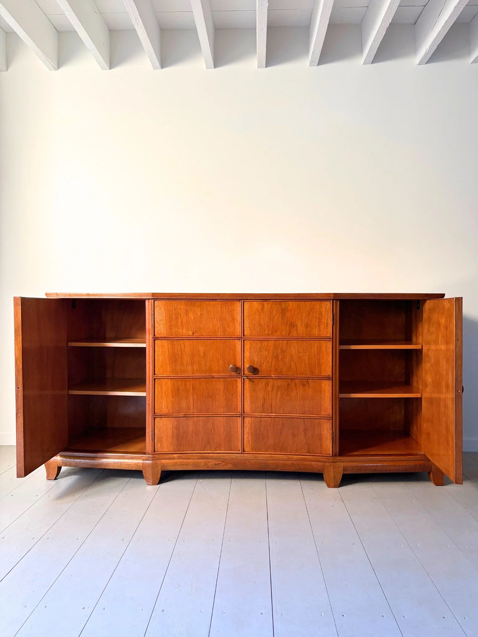 Italian Walnut Credenza - Bureau Bruton Antiques and Vintage