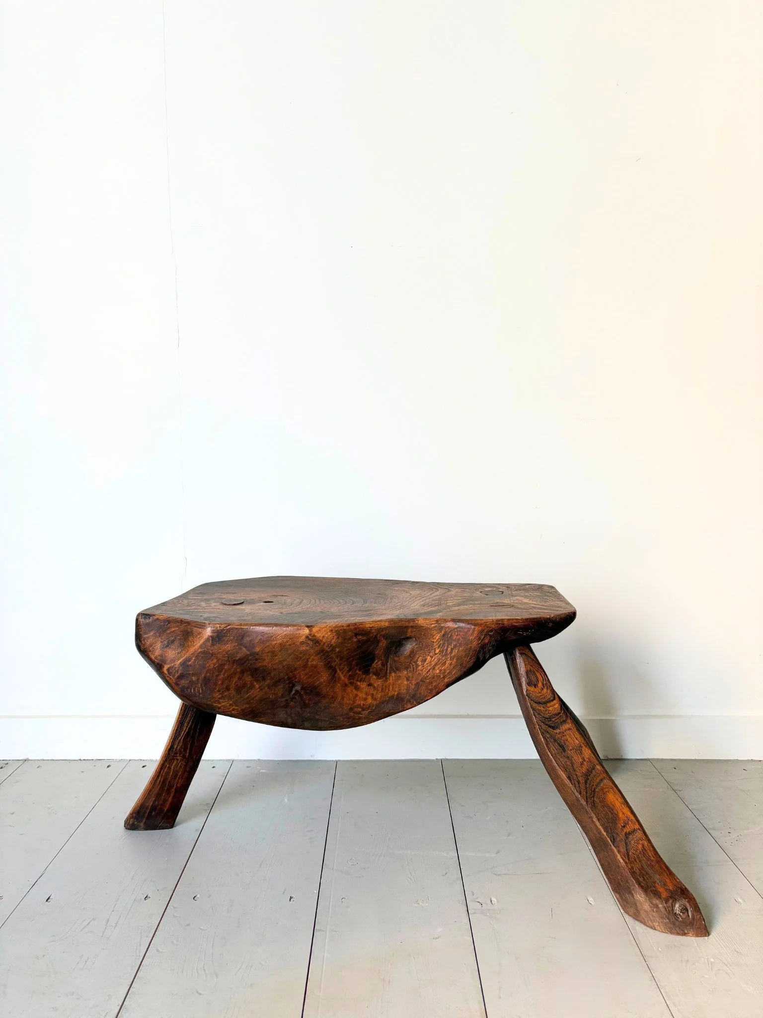 Splayed Brutalist Stool - Bureau Bruton