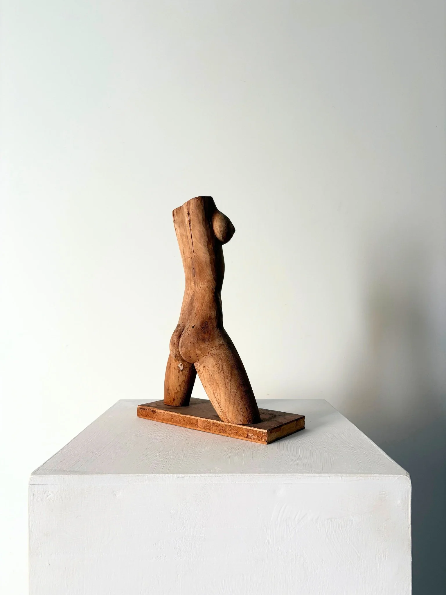 Vintage Wooden Female Nude Sculpture - Bureau Bruton Design and Gallery