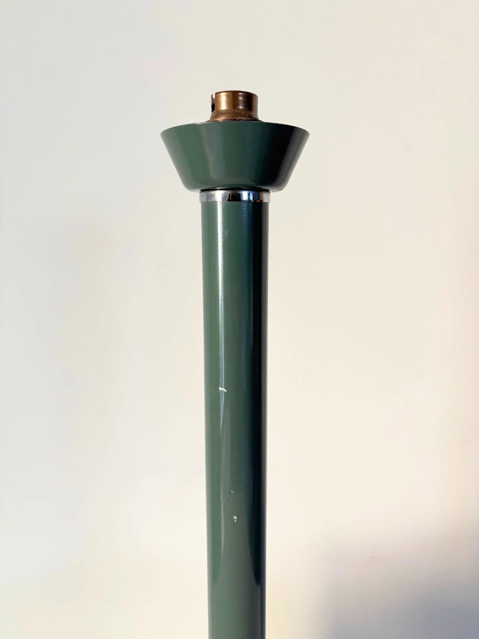 Teal Metal Lamp