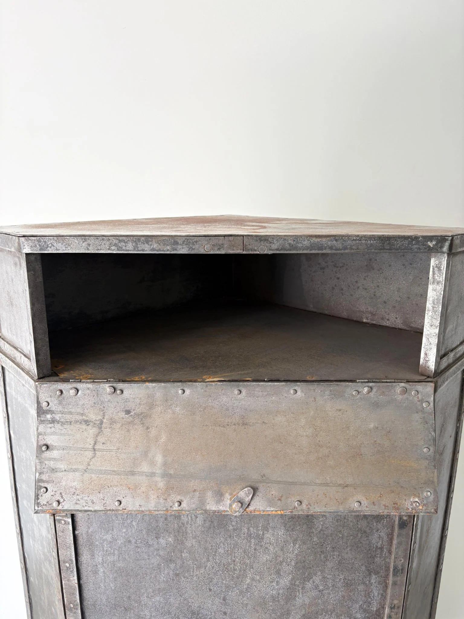 Steel Corner Cupboard