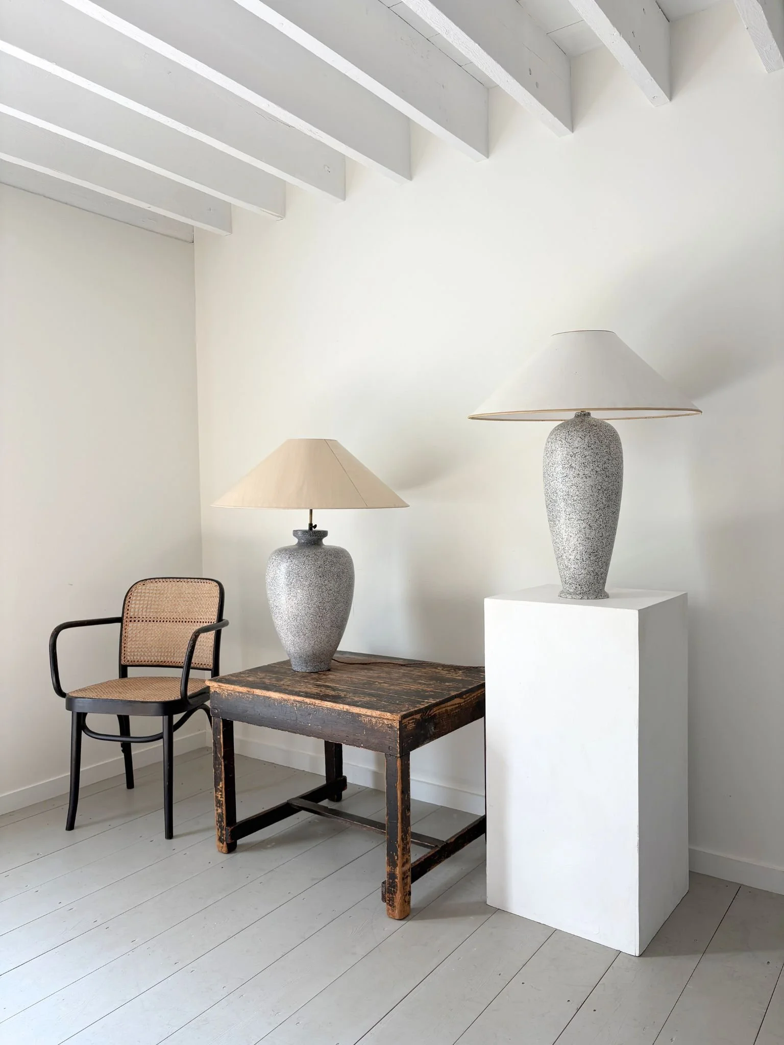 Vintage Italian lighting in stock at the Bruton showroom - Bureau Bruton Antique and Vintage Shop and Sourcing Service