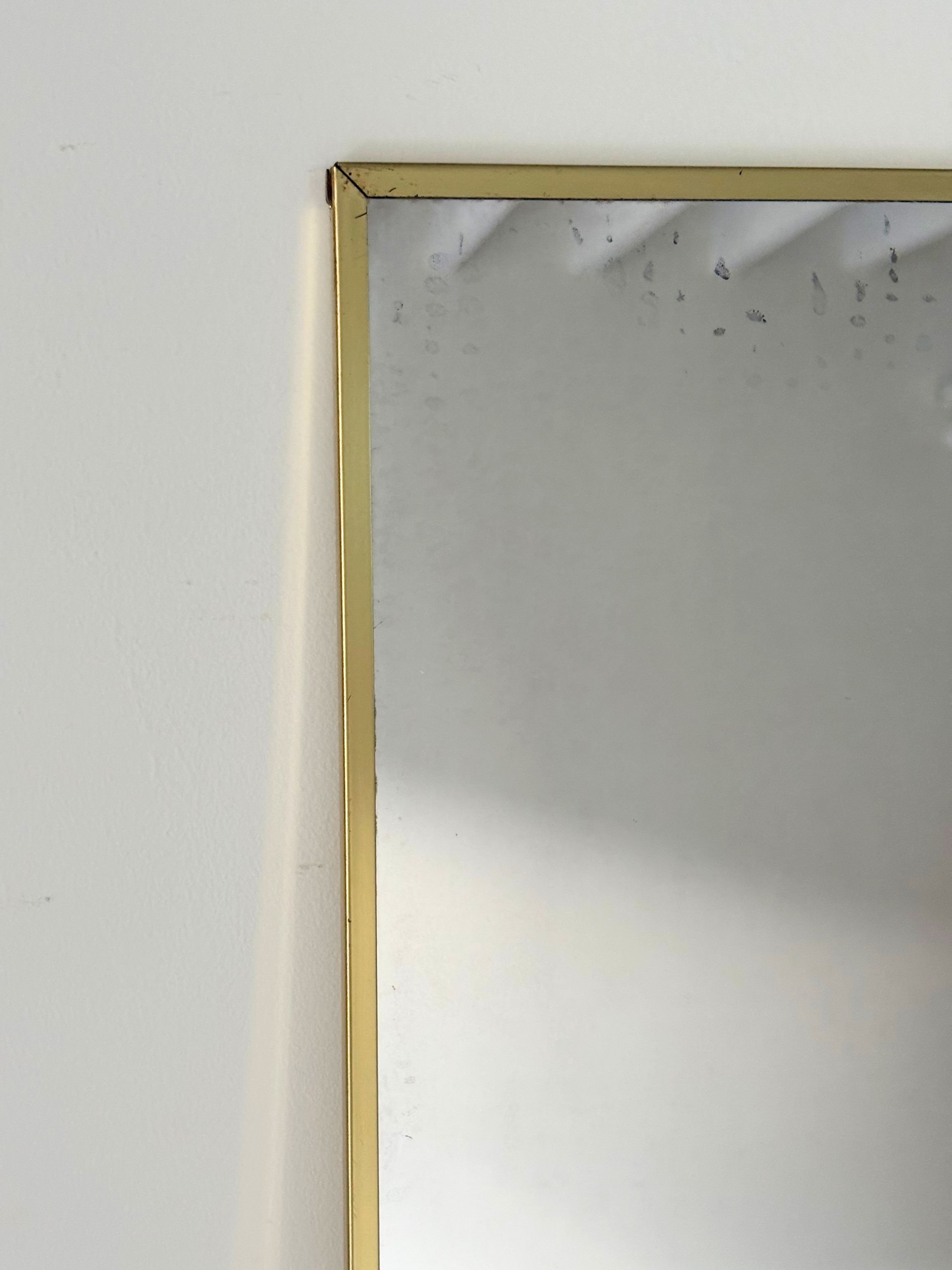 Italian Brass Full Length Mirror (6).jpg