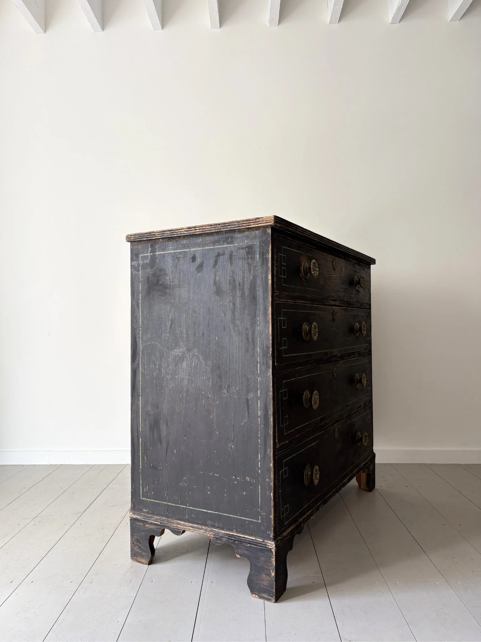 Geometric Chest of Drawers
