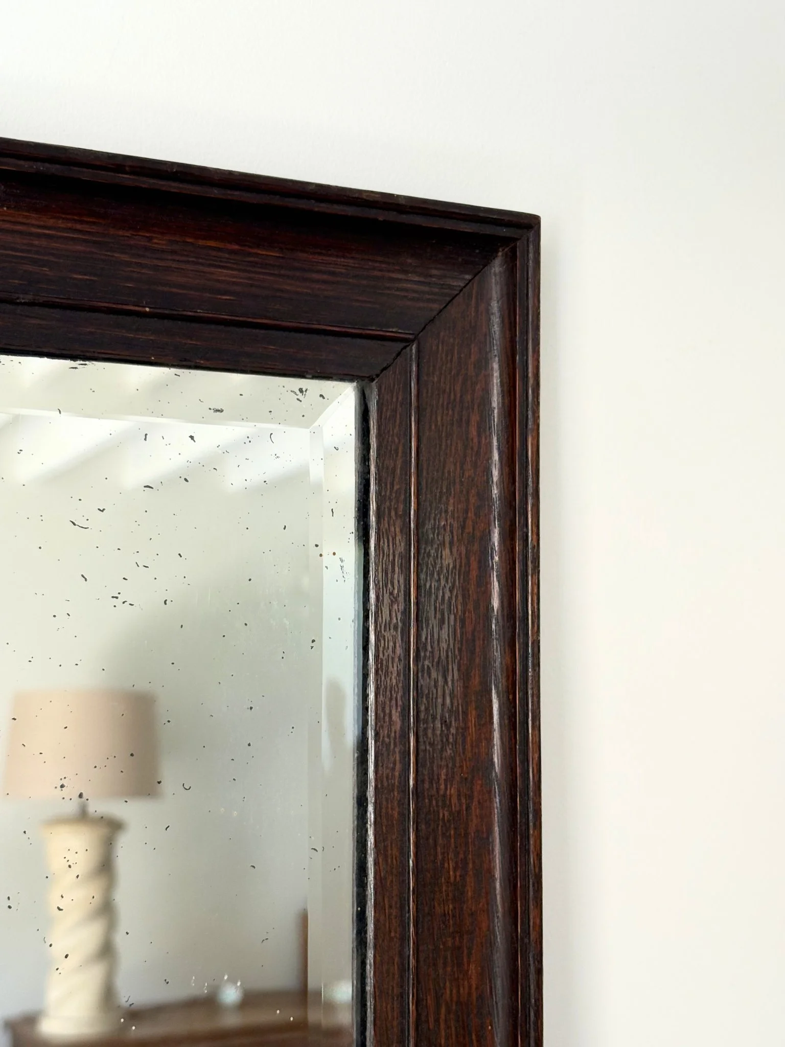 Tall Antique Mirror - Bureau Bruton