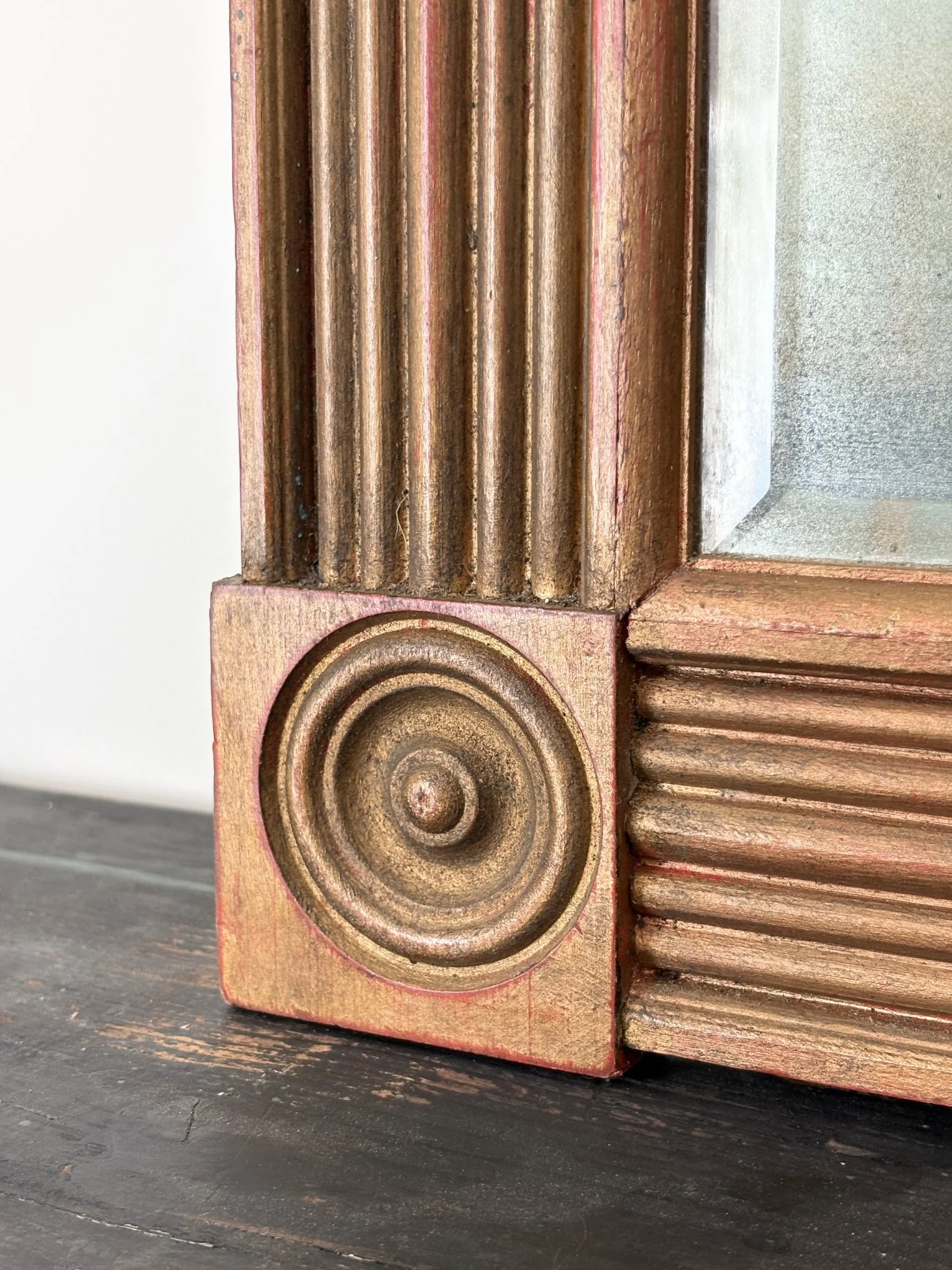 Neo Classical Gilt Wall Mirror - Bureau Bruton Vintage and Antique Shop