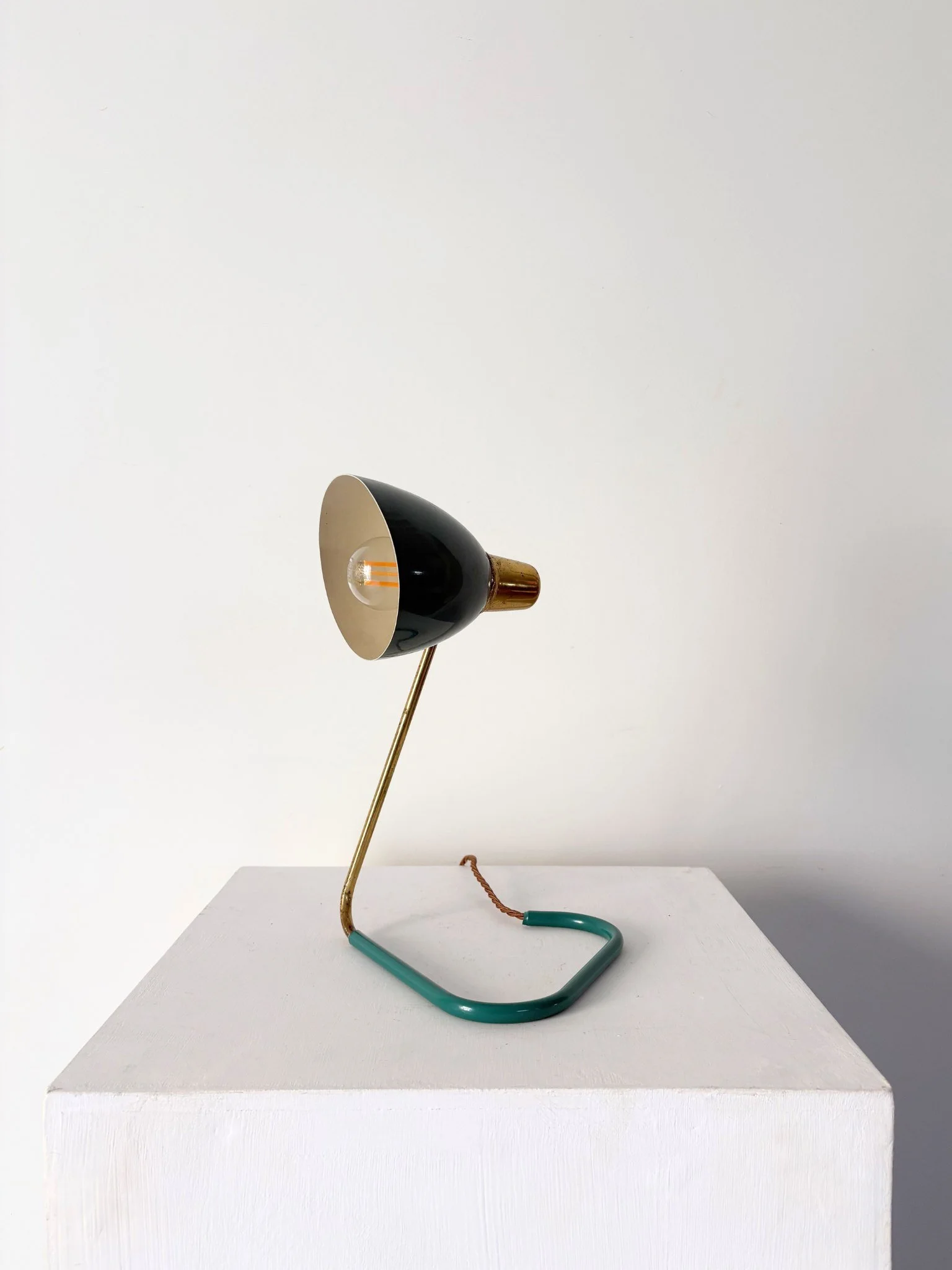 French Mid Century Desk Lamp or Bedside Light - Bureau Bruton Antiques and Vintage Shop and Gallery