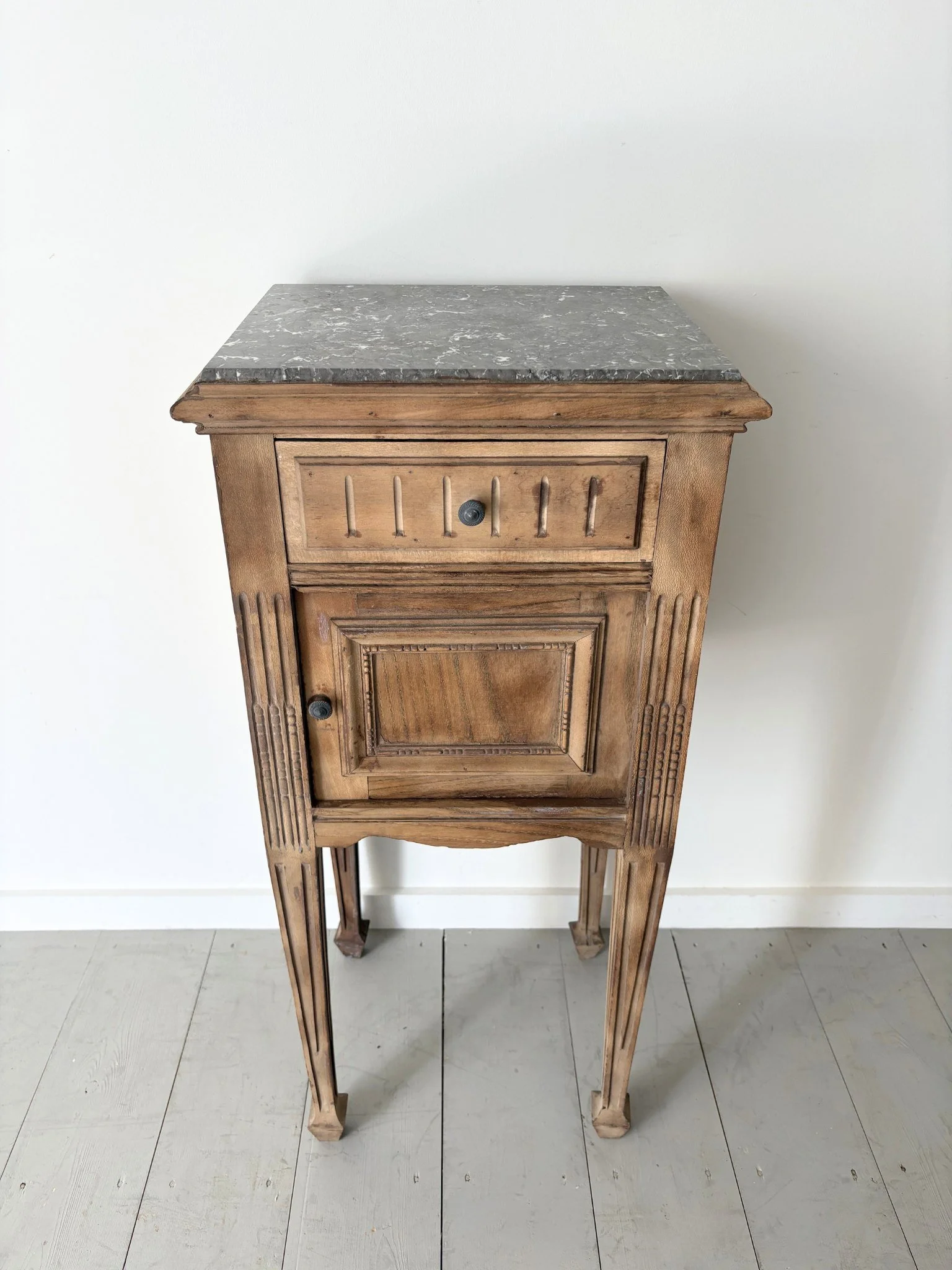 Marble Top Continental Pot Cupboard Bathroom Storage Cabinet - Bureau Bruton