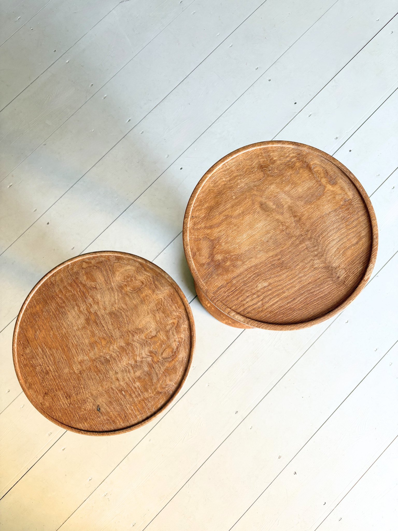 Pair of Turned Tables