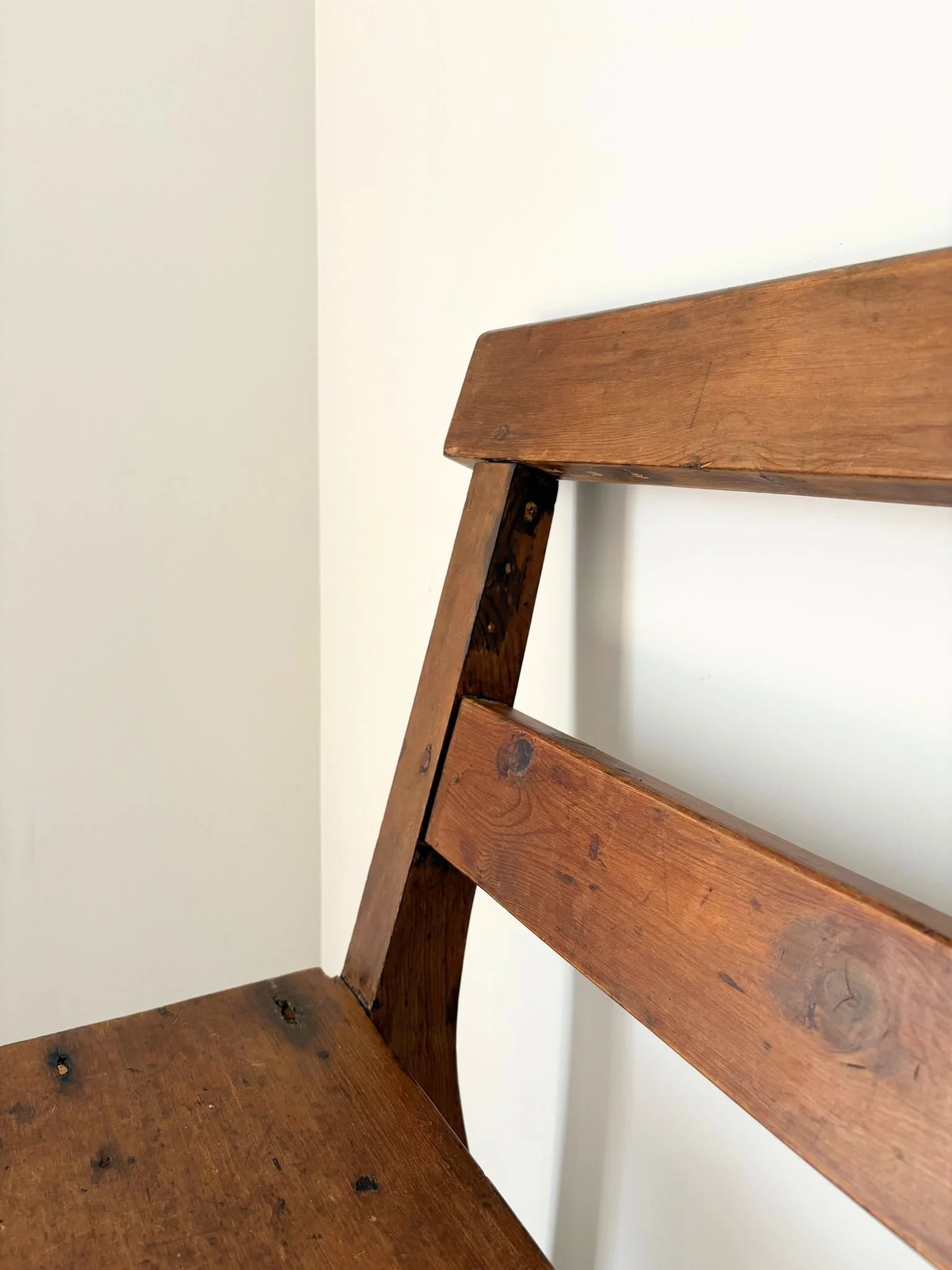 Oak Chapel Bench - Bureau Bruton Antiques and Vintage