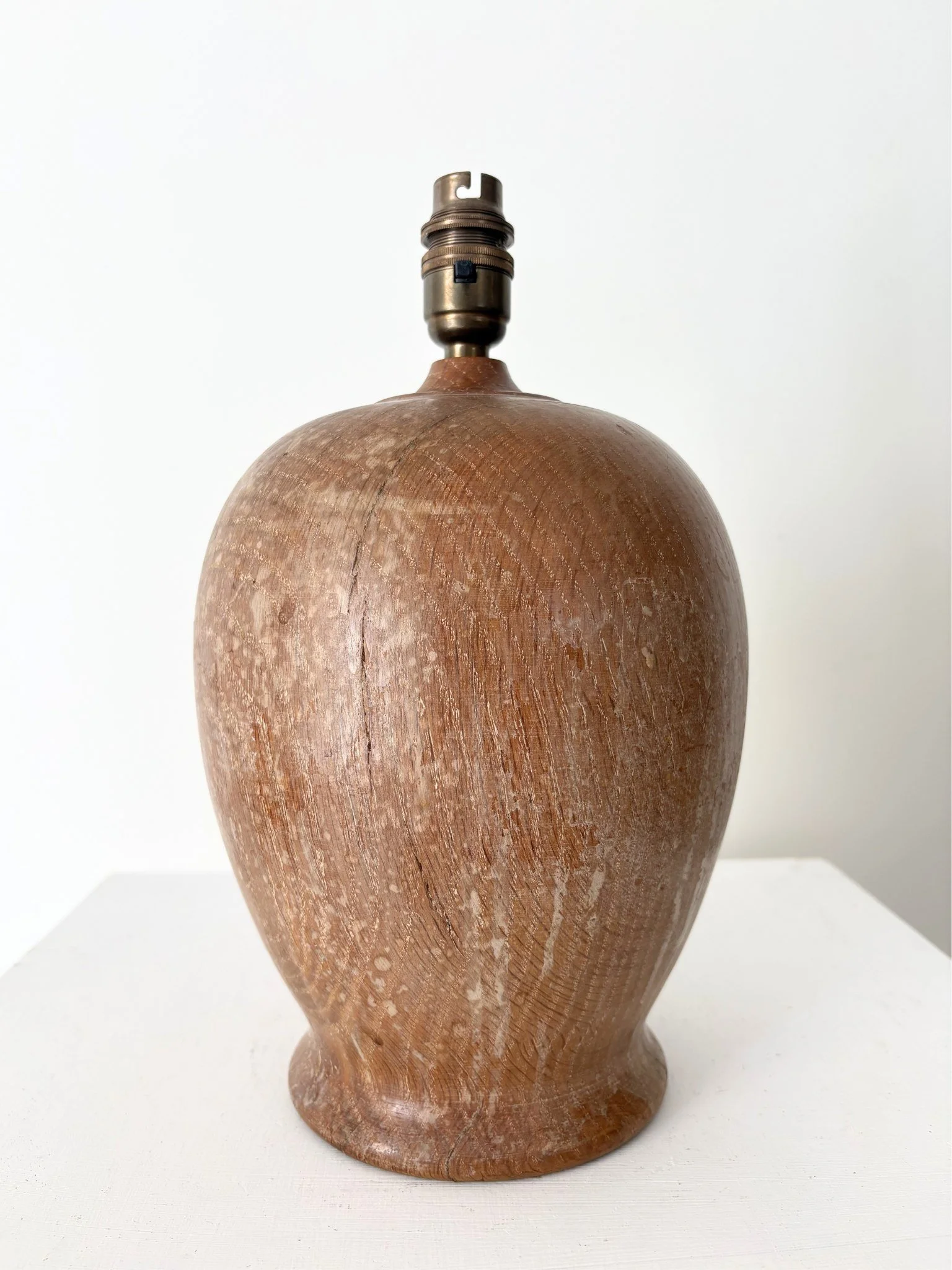 Limed Table Lamp - Bureau Bruton