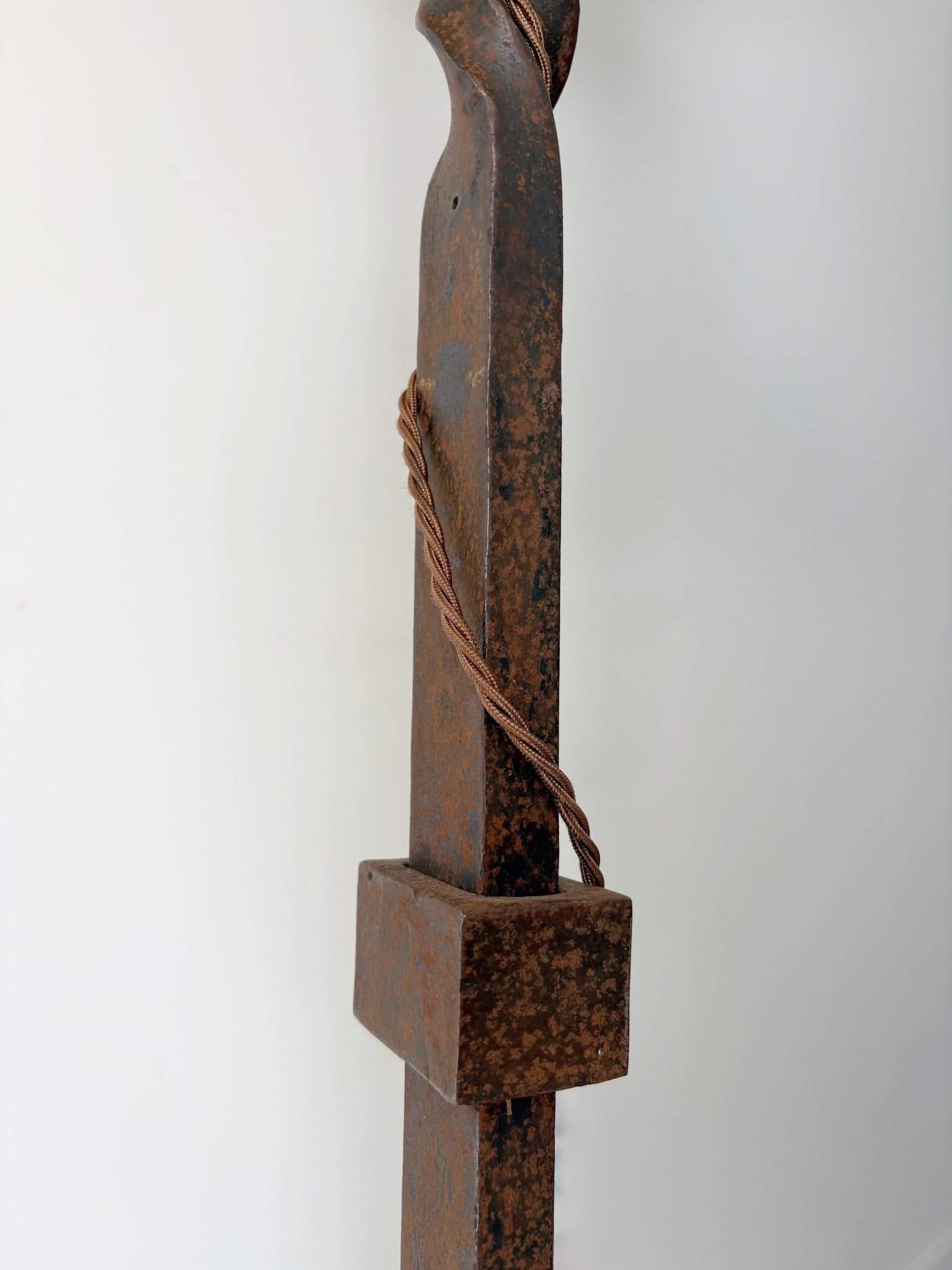 Heavy French Iron Floor Lamp
