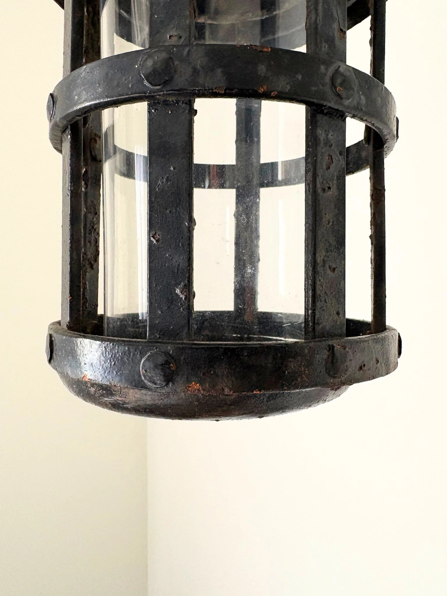 20th Century French Cage Hall Lantern - Bureau Bruton