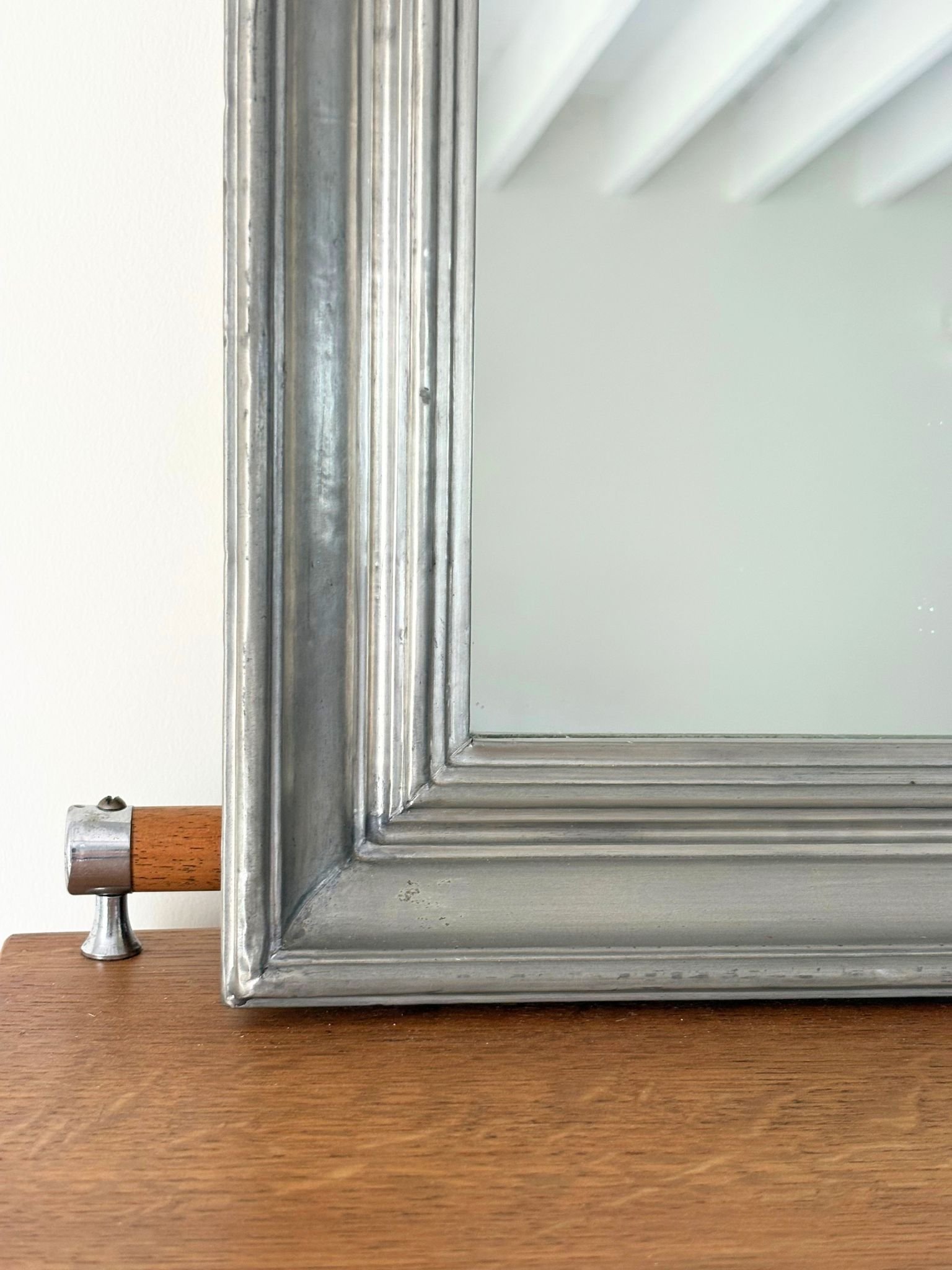 Silver Repoussé Mirror - Bureau Bruton