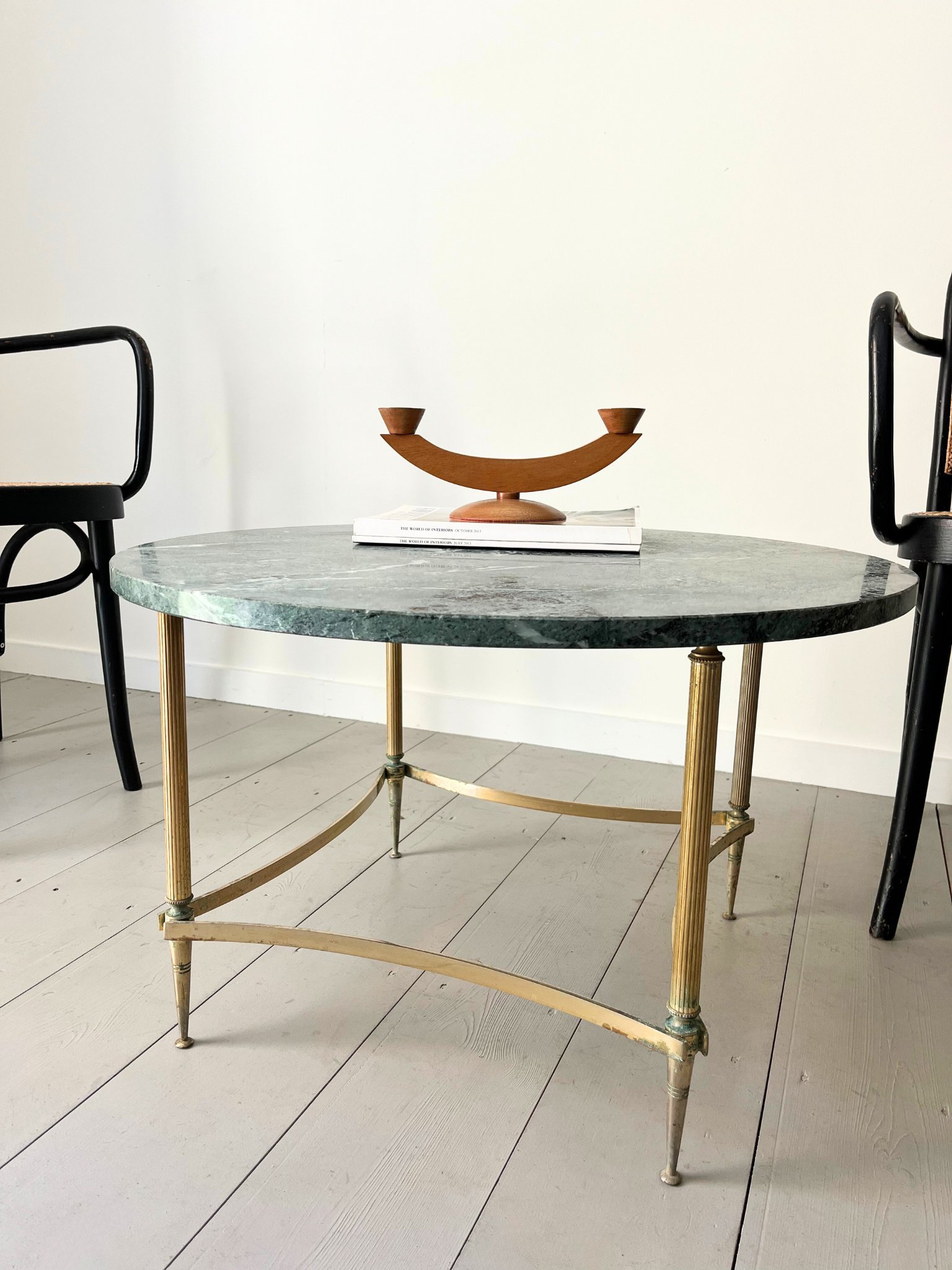 Verde Marble Italian Coffee Table - Bureau Bruton Design and Vintage Gallery and Sourcing Consultancy