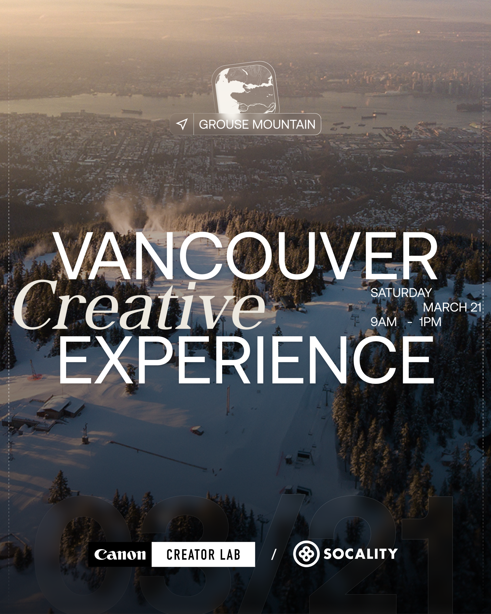 Vancouver Creative Experience at Grouse Mountain