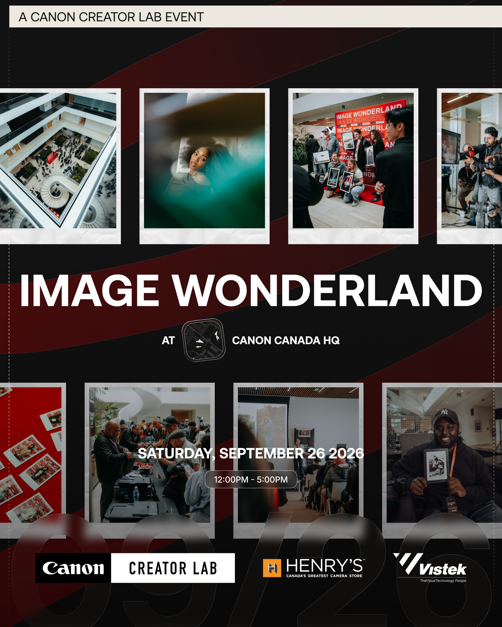 Image Wonderland - A Canon HQ Creator Event