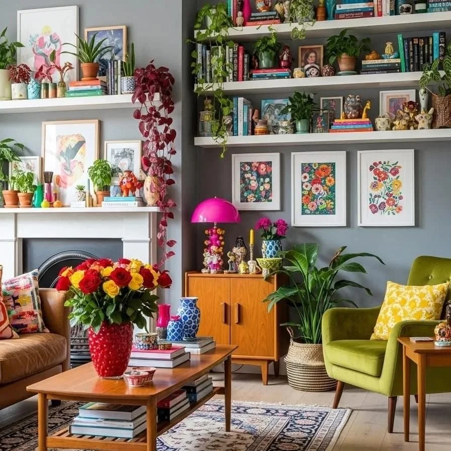The difference between clutter and decor
