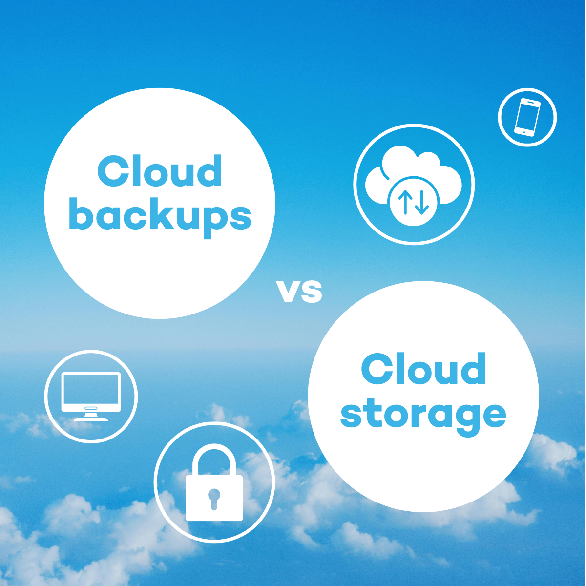 Cloud backups vs cloud storage: what’s the difference (and why it matters)&nbsp;