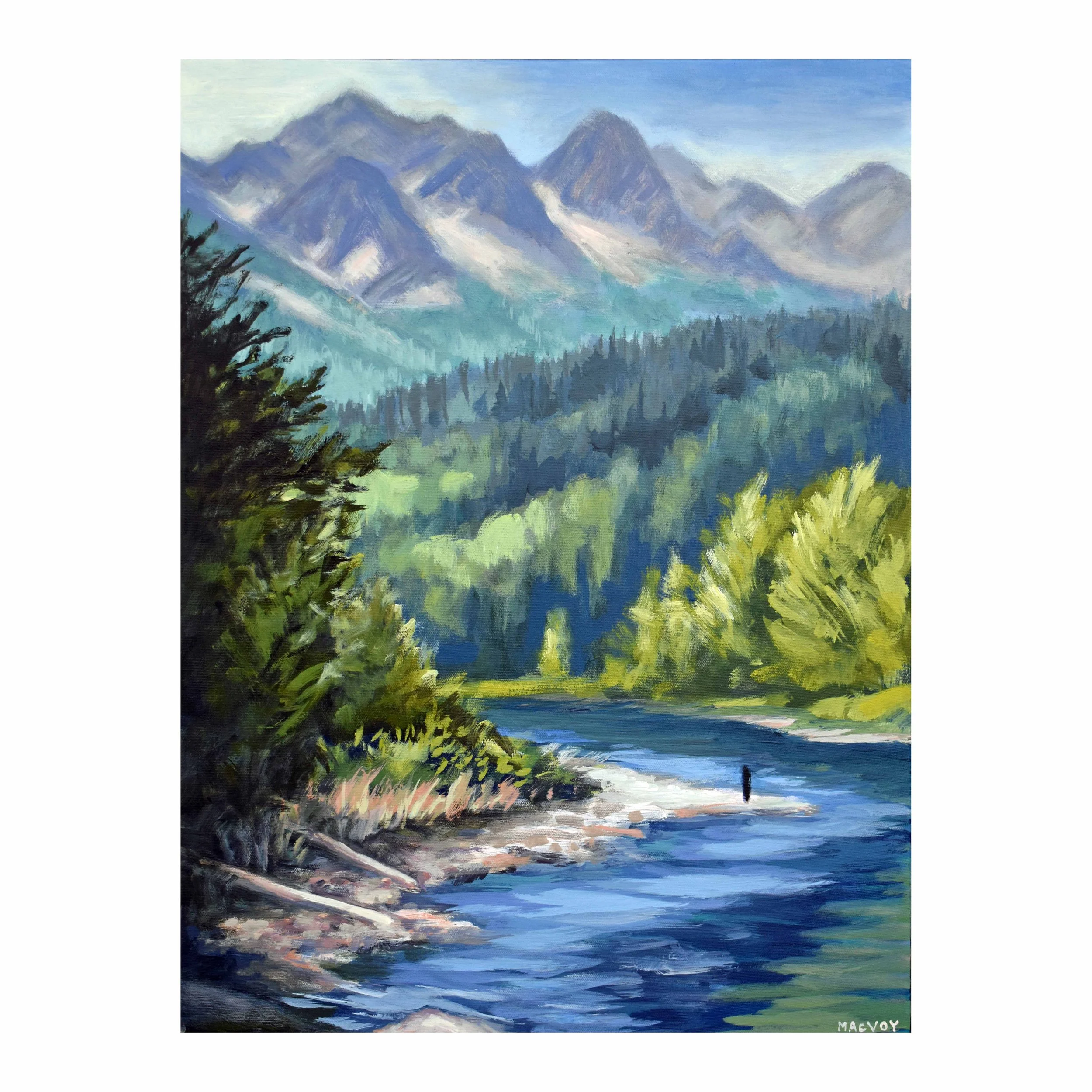 2026, Elk River Boat Launch, 18x24, $850.jpg
