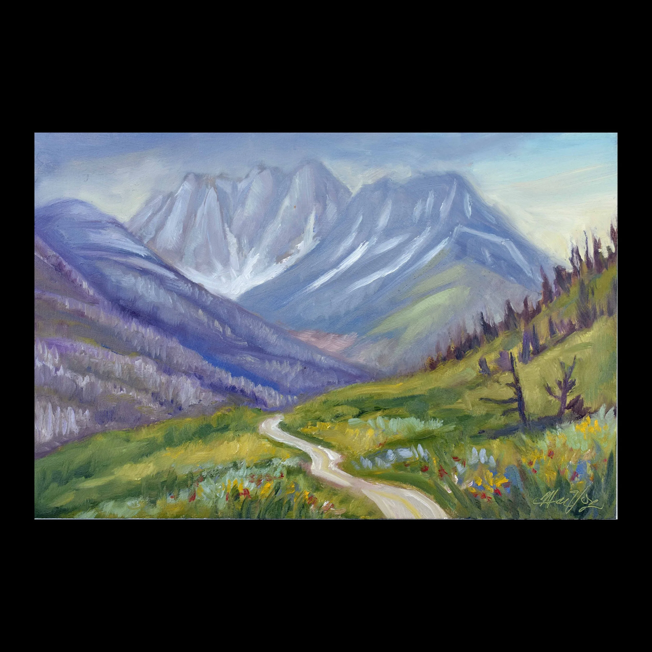 2026, Road To Red Rock Canyon, 8x12.jpg