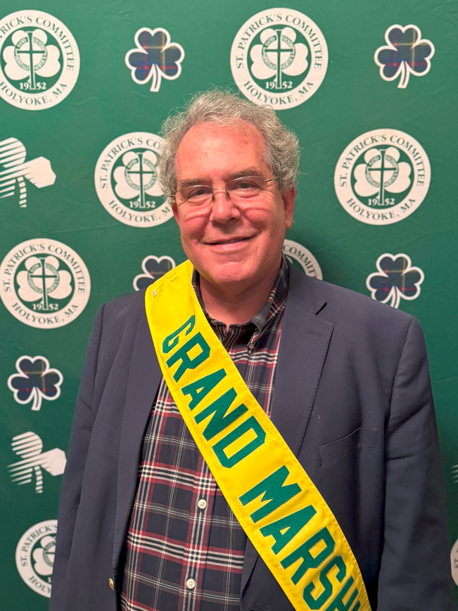 MICHAEL J. MORIARTY NAMED GRAND MARSHAL OF 73RD HOLYOKE ST. PATRICK’S PARADE