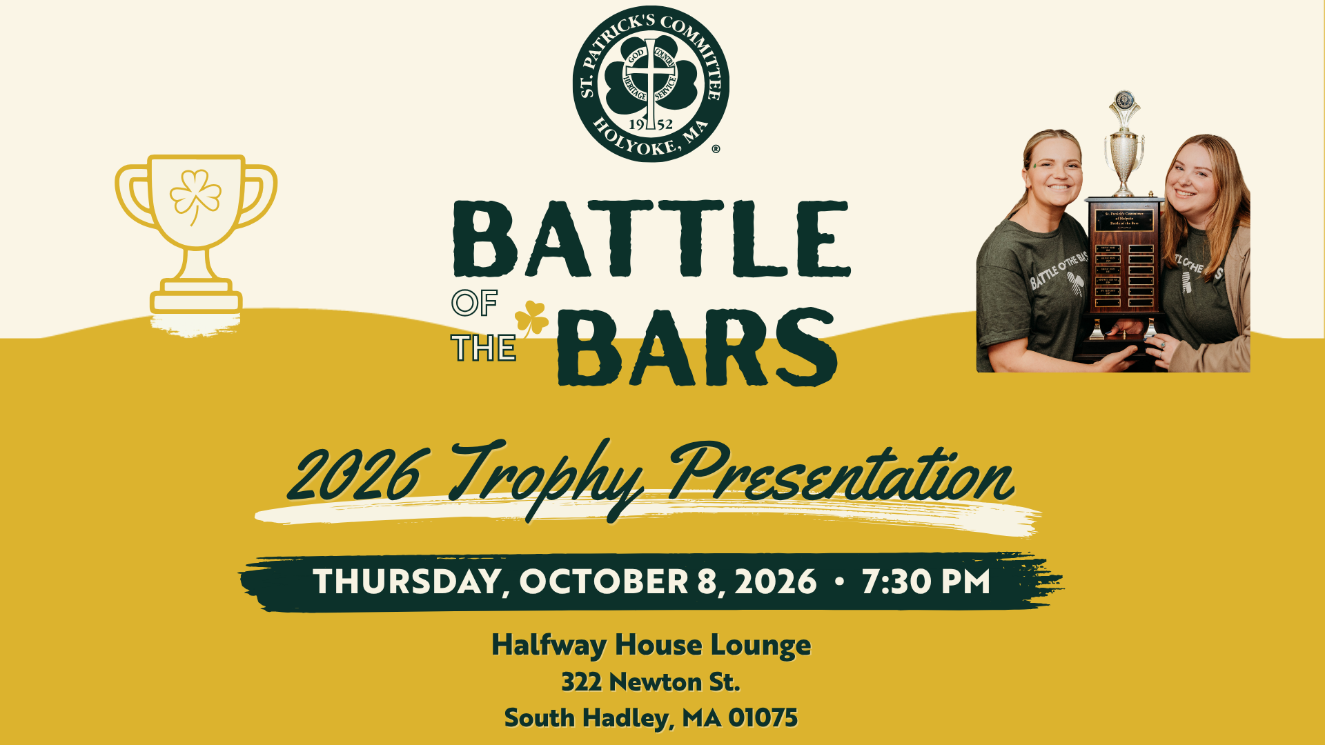 2026 Battle of the Bars Trophy Presentation