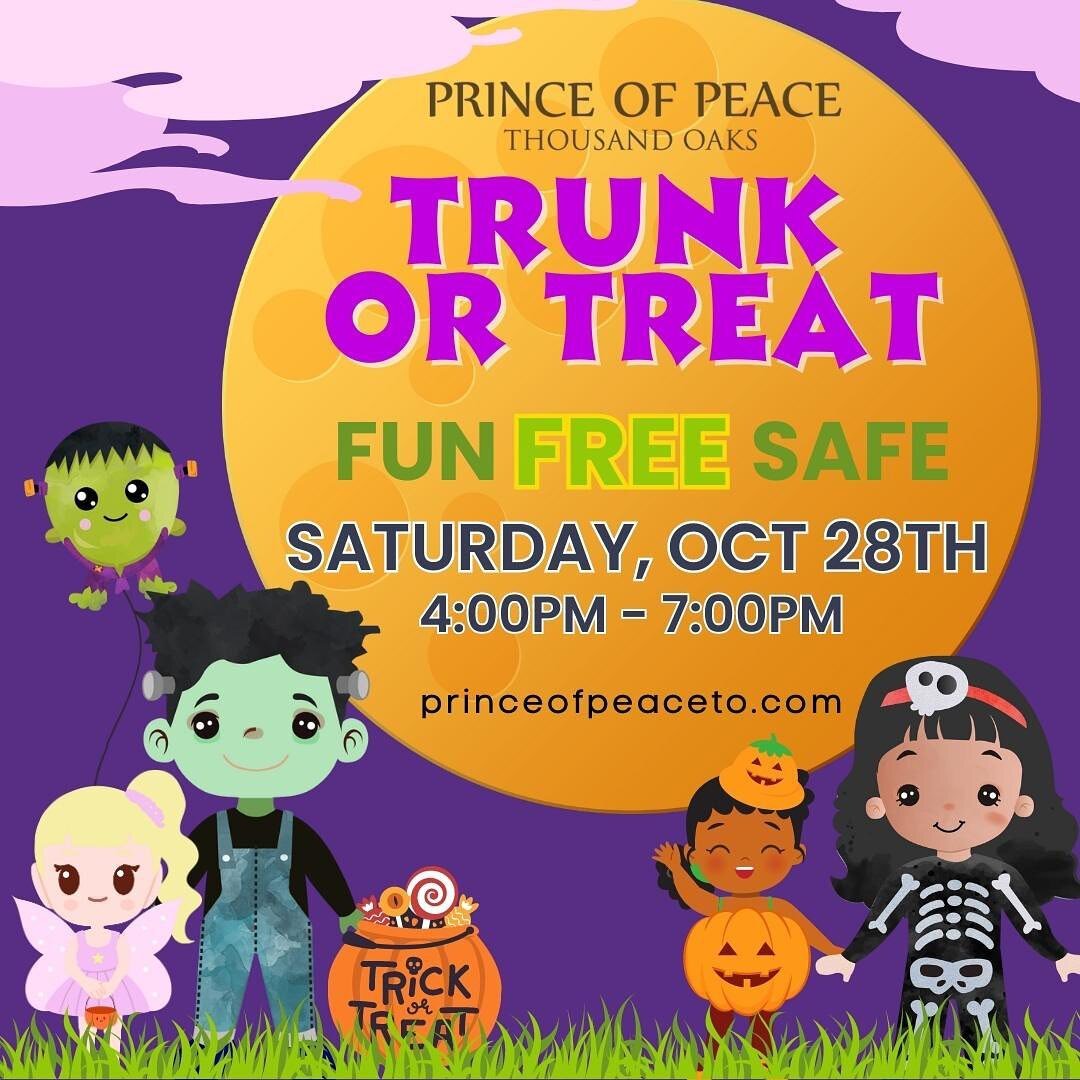 Halloween Fun 4 Kids - Everyone is invited!
:
Stop by for an awesome afternoon of Halloween fun! The FREE event will include:
* Trunk or Treat as a safe alternative to trick or treating;
* Huge inflatable fun house;
* Pizza and TONS of candy;
* Kid-f