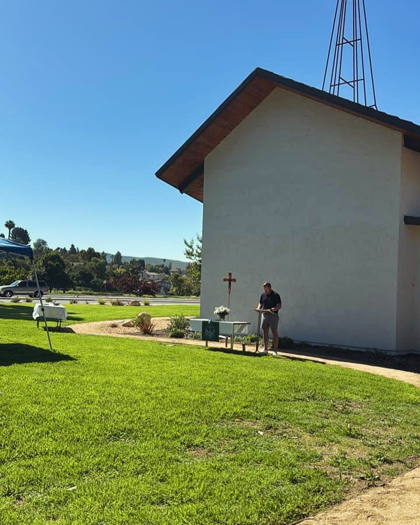 Thank you to everyone who was able to attend our outdoor worship service last Sunday! Despite the heat, it was an awesome day and amazing setting to gather around the Word together. We are so grateful for all the efforts and gifts that went into maki