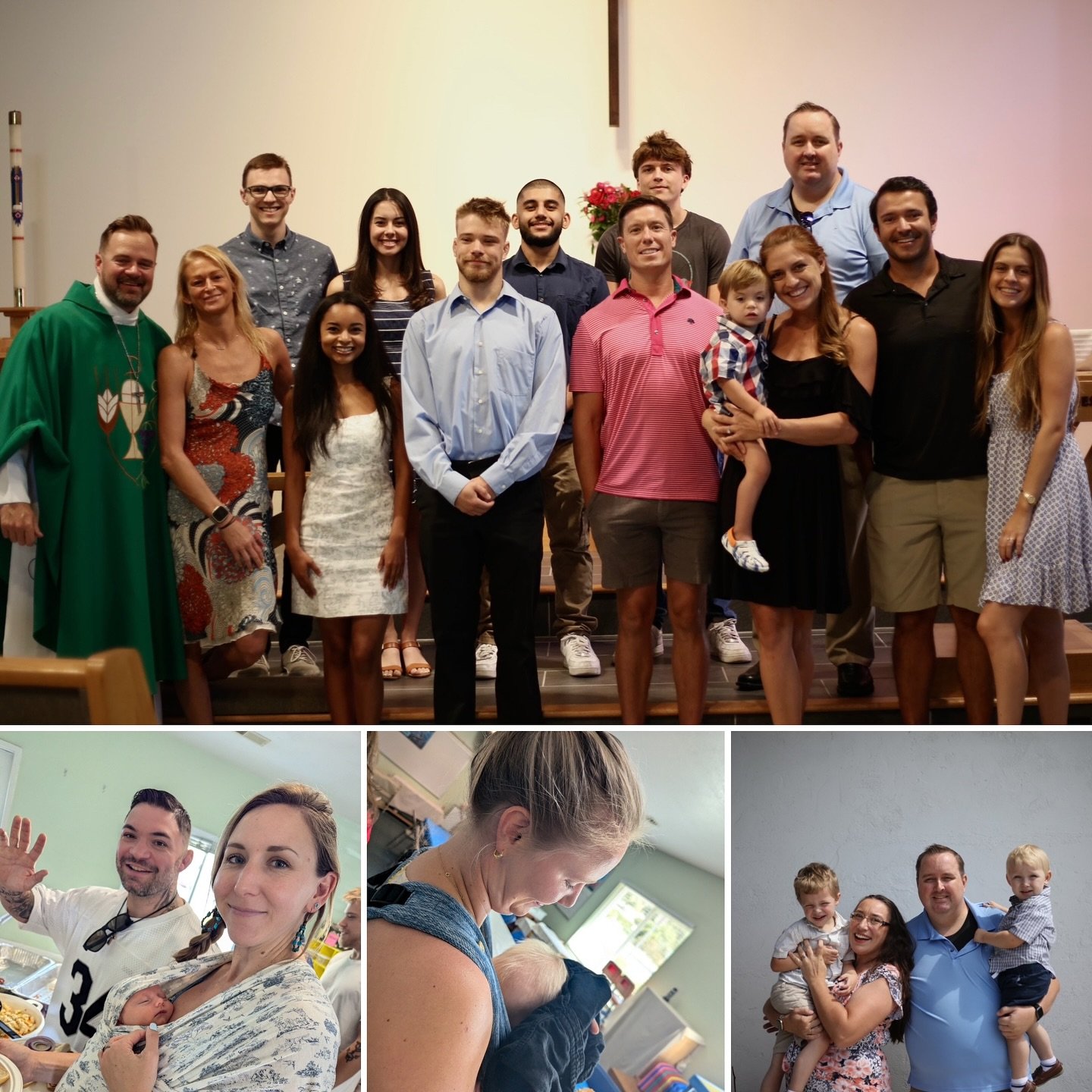 Today was most certainly a good day. We are grateful for our newest members; everyone who contributed to our picnic; all our Sunday school teachers; and most importantly our gracious God from whose hand all these gifts are given. What a good day inde