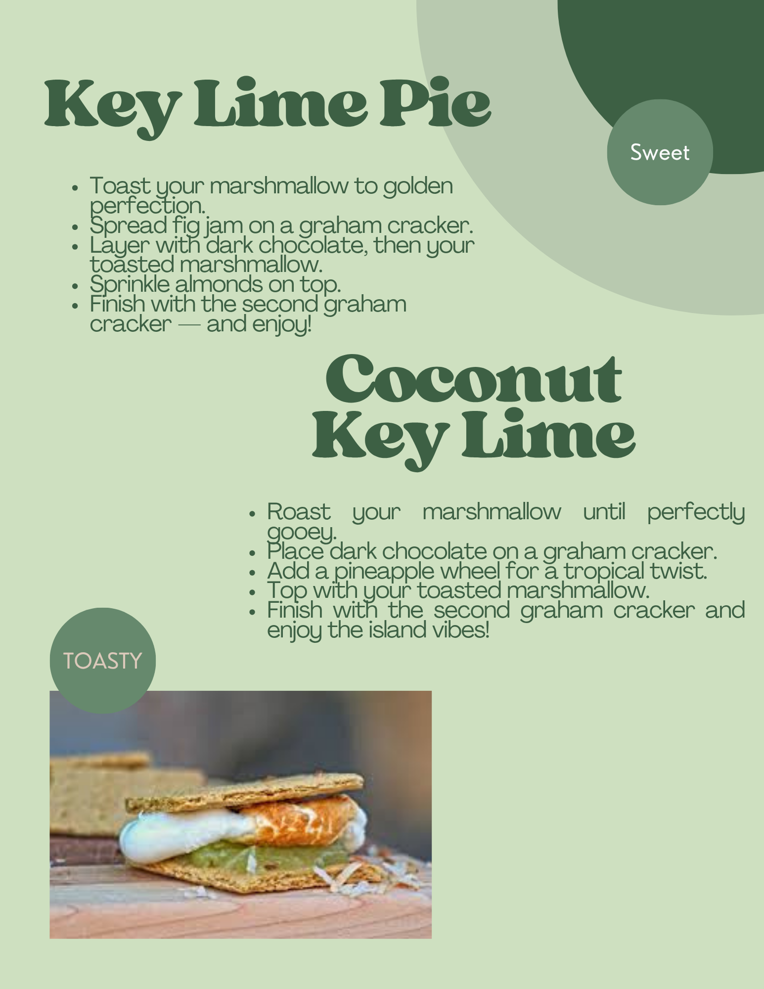 Campfire and Cocktails- Key Lime
