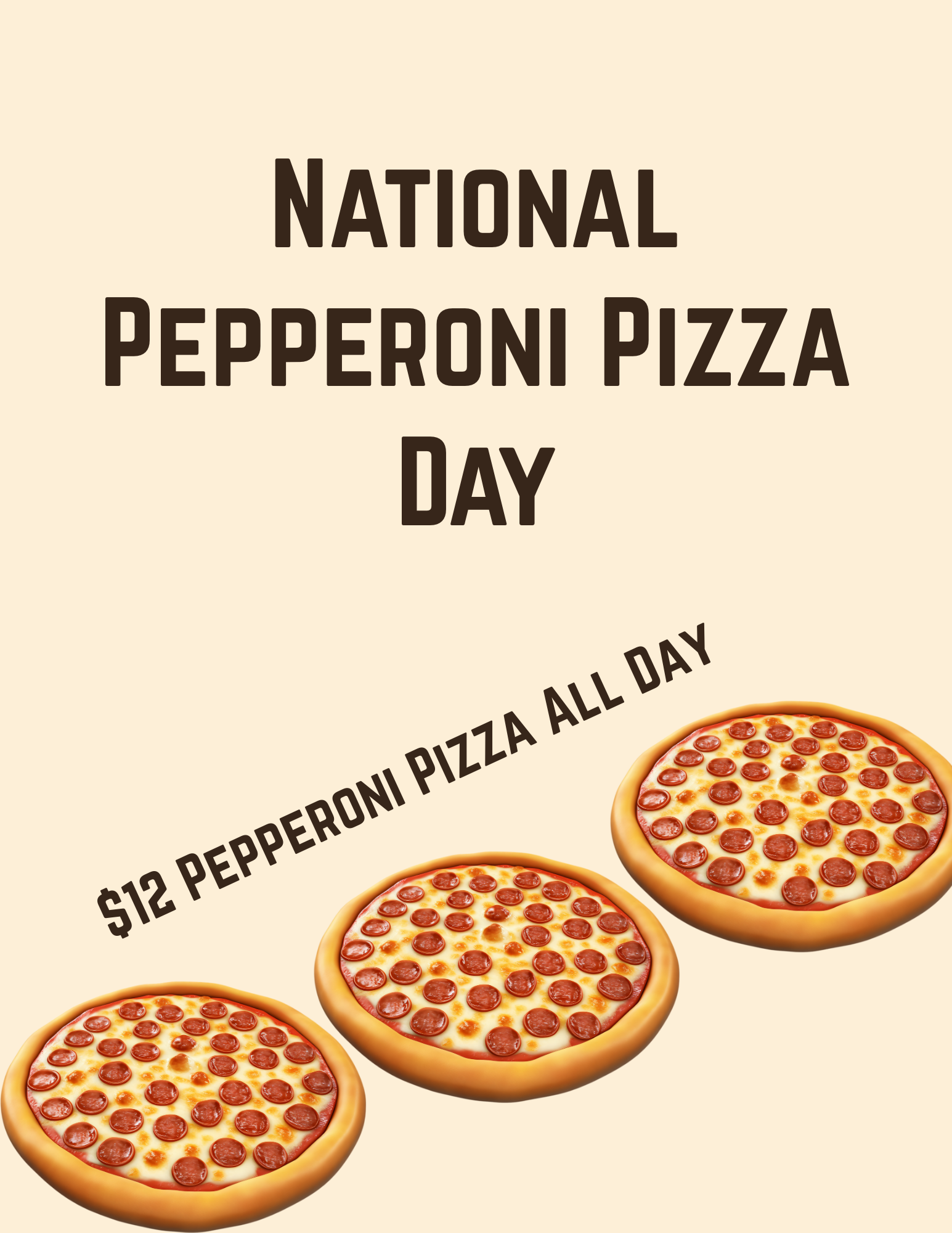 National Pepperoni Pizza Day