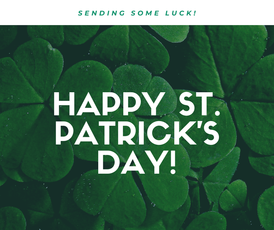 St. Patrick's Day!