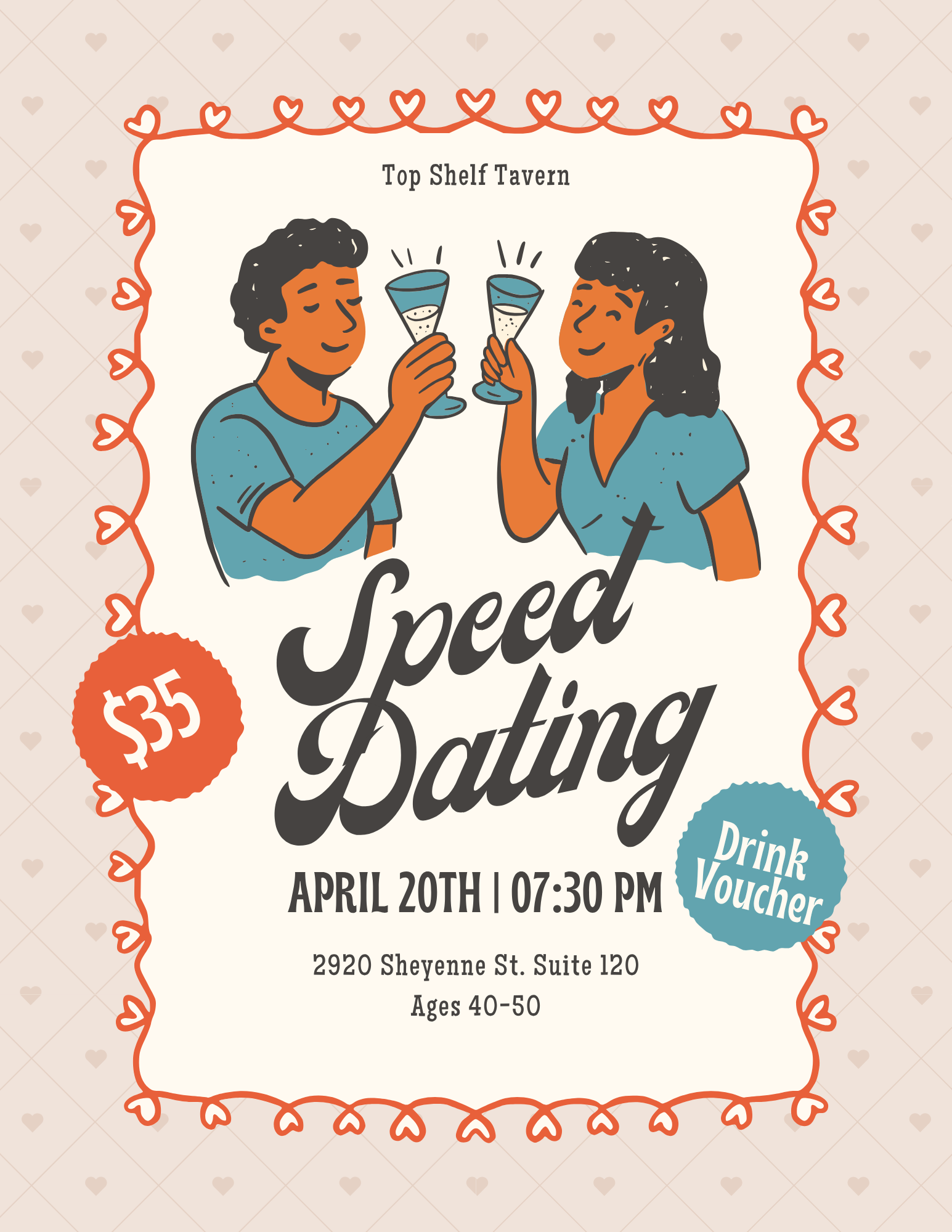 Speed Dating - Ages 40-50