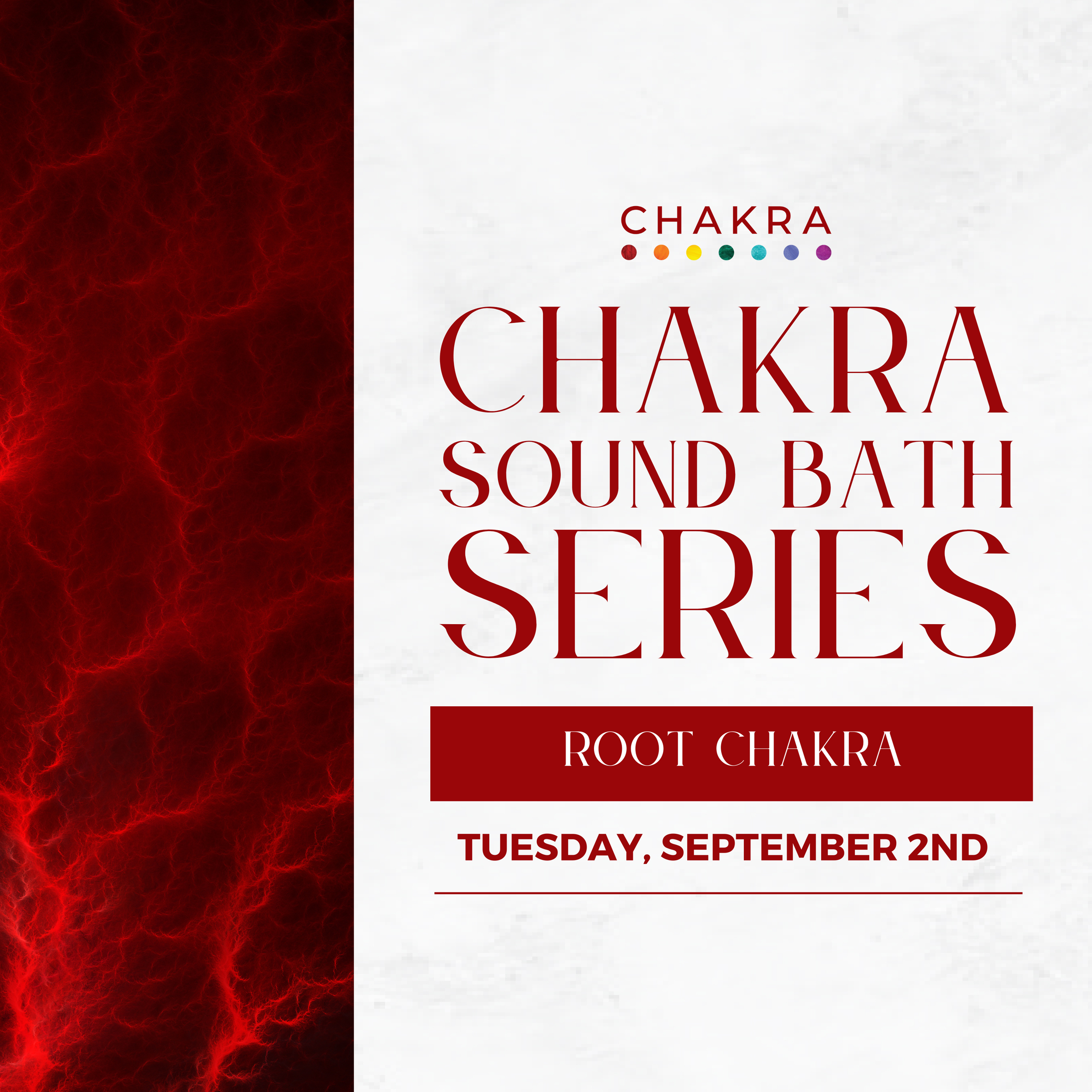 Chakra Sound Bath Series: A 9-Month Exploration of the Chakra System with Dr. Aria Thomé - The Root Chakra