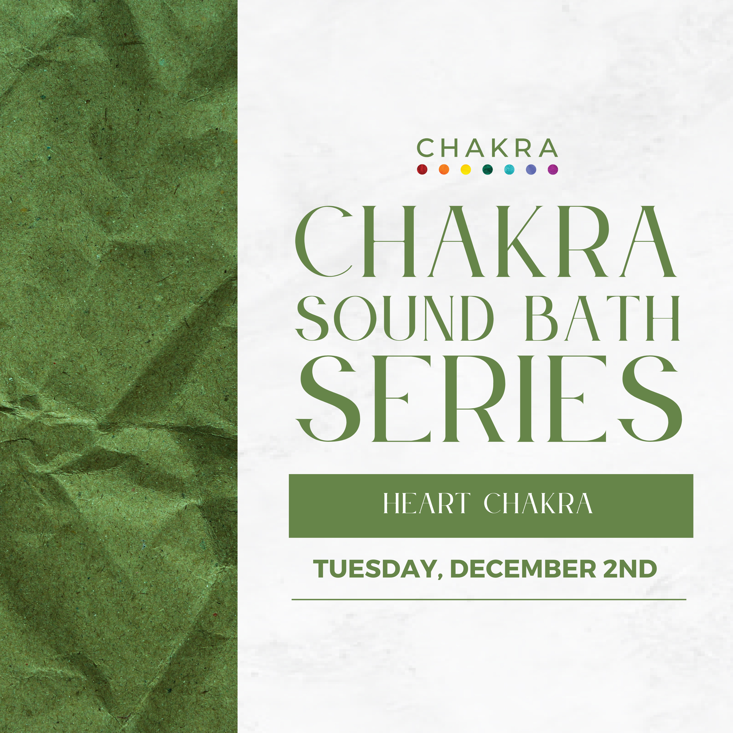 Chakra Sound Bath Series: A 9-Month Exploration of the Chakra System with Dr. Aria Thomé - The Heart Chakra