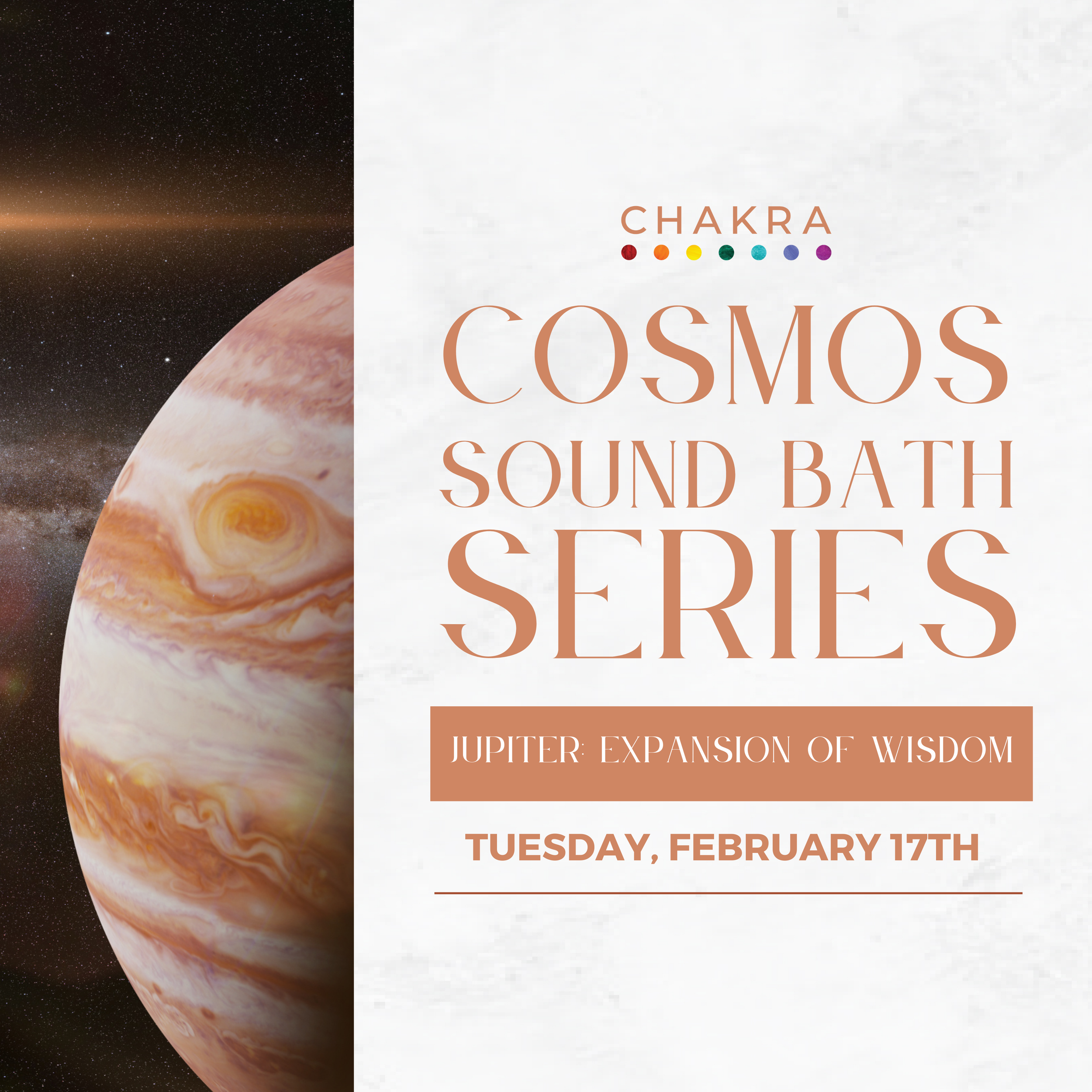 Cosmos Sound Bath Series with Dr. Aria Thomé - Jupiter