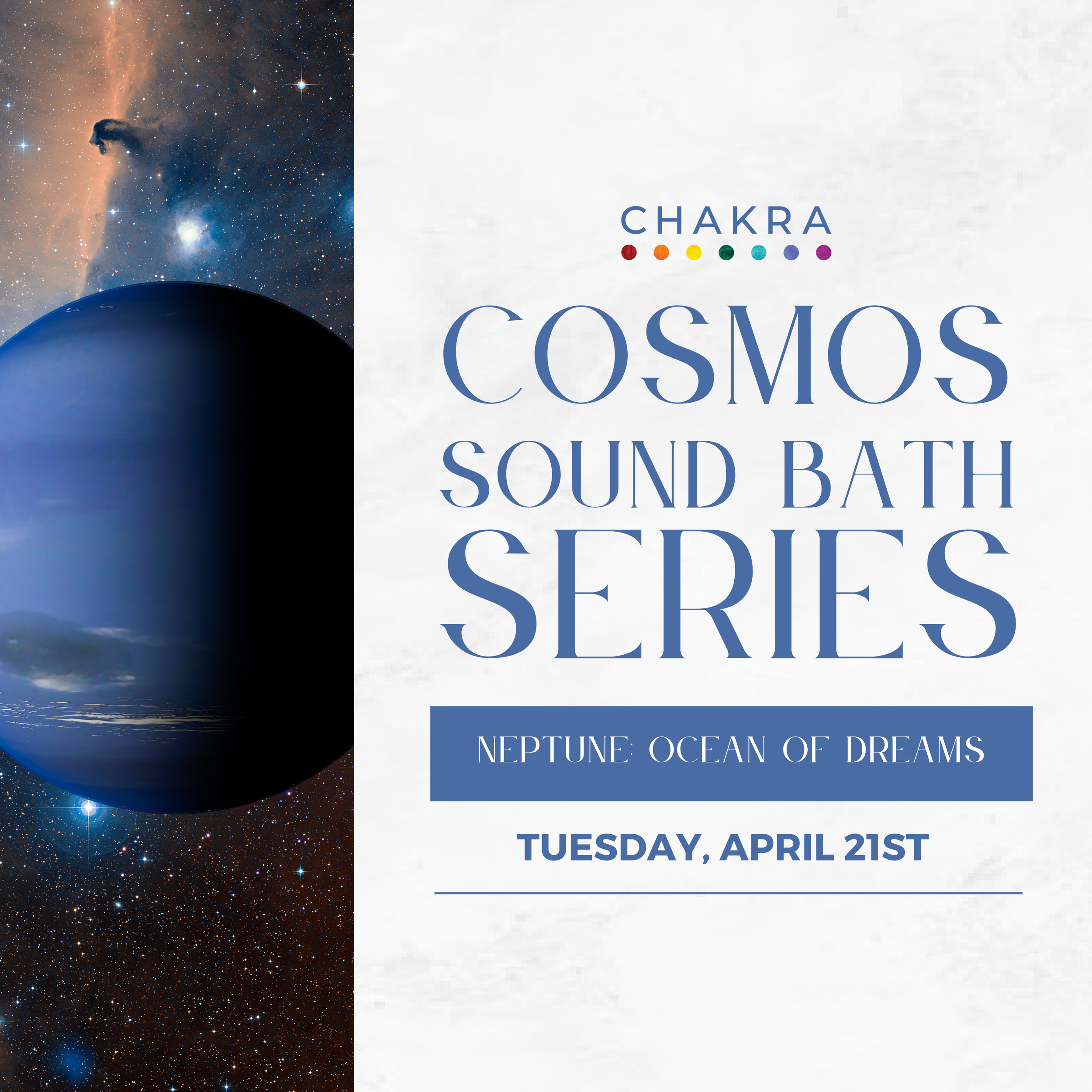 Cosmos Sound Bath Series with Dr. Aria Thomé - Neptune