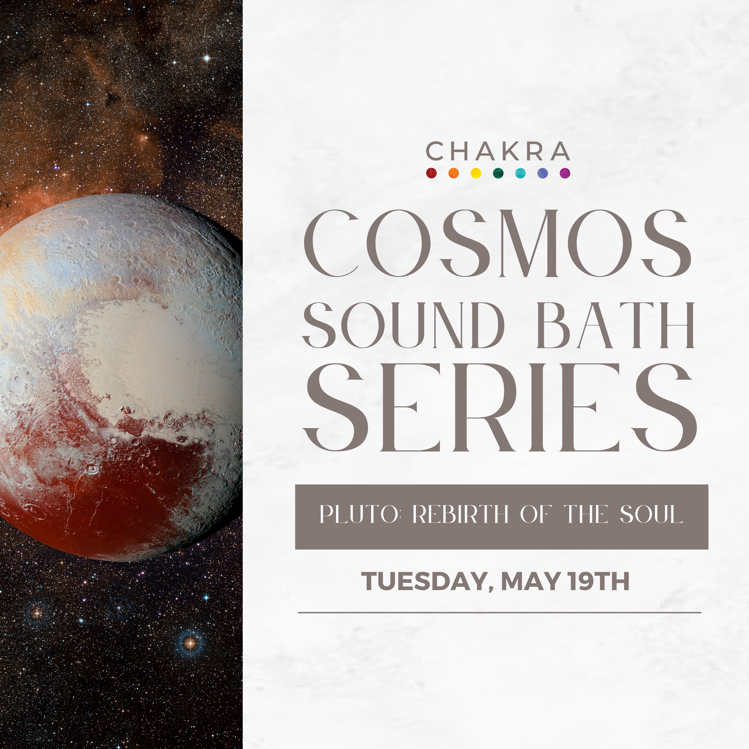 Cosmos Sound Bath Series with Dr. Aria Thomé - Pluto