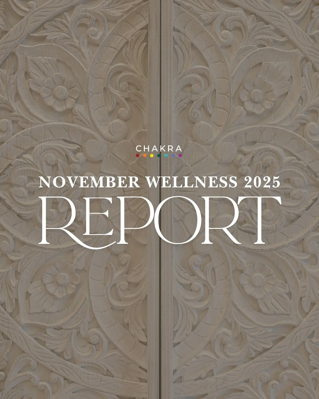 Just five more wellness workshops left for the month of November. As the holidays draw closer, we invite you to welcome the urge to slow down, settle the nerves &amp; embrace the power of now.

Chin up wellness warriors, you&rsquo;ve got this. We can