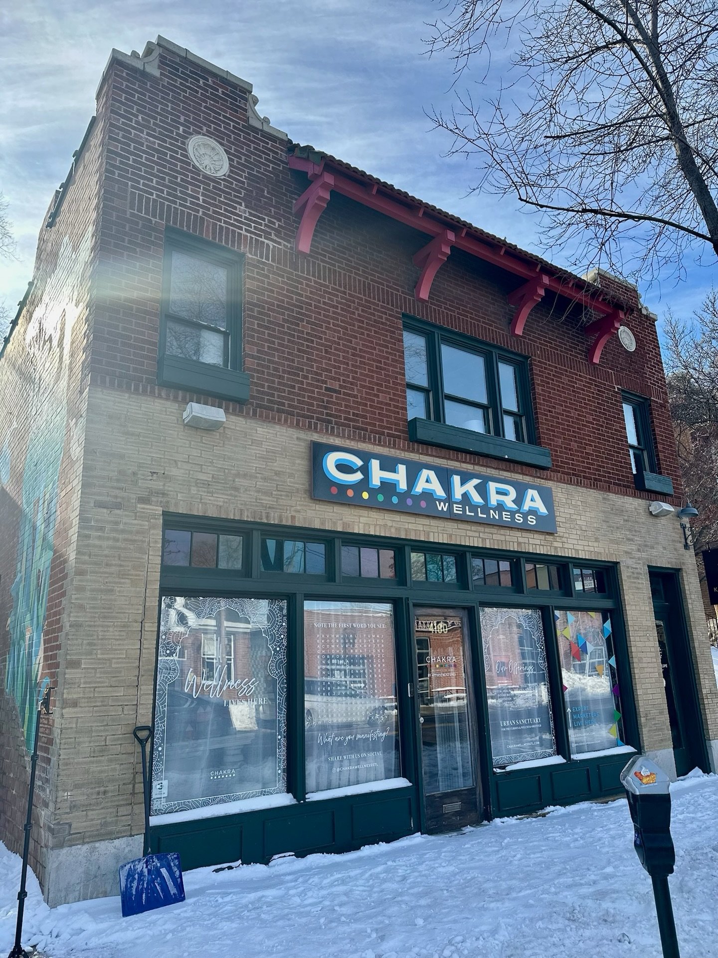 There&rsquo;s something about Chakra in the snow that&rsquo;s just extra magickal. ✨

Happy Monday Wellness Warriors. Breathe deep, ease in, embrace the slow. We got this.