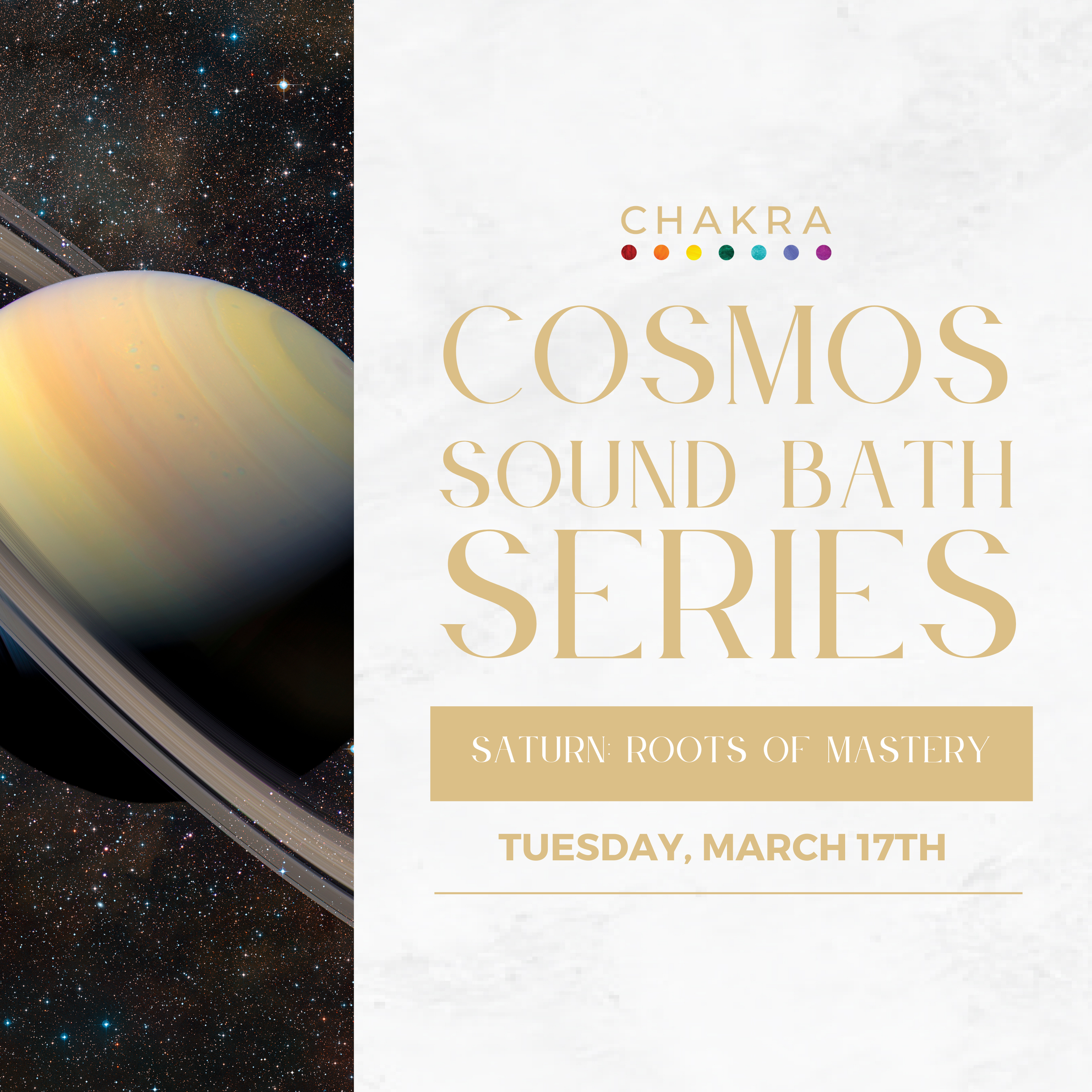 Cosmos Sound Bath Series with Dr. Aria Thomé - Saturn