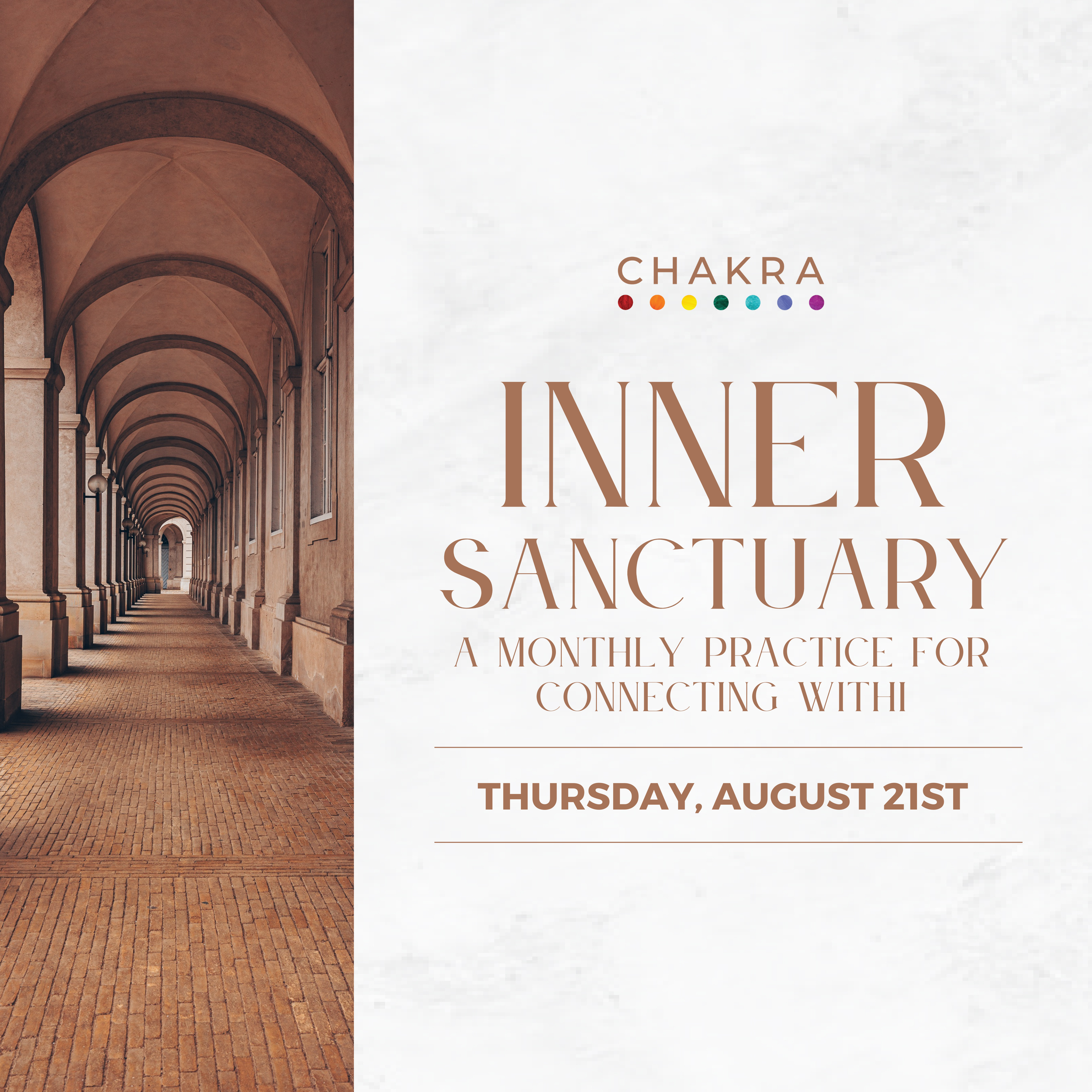 Inner Sanctuary: A Monthly Practice for Connecting Within with Jess Lackey - August